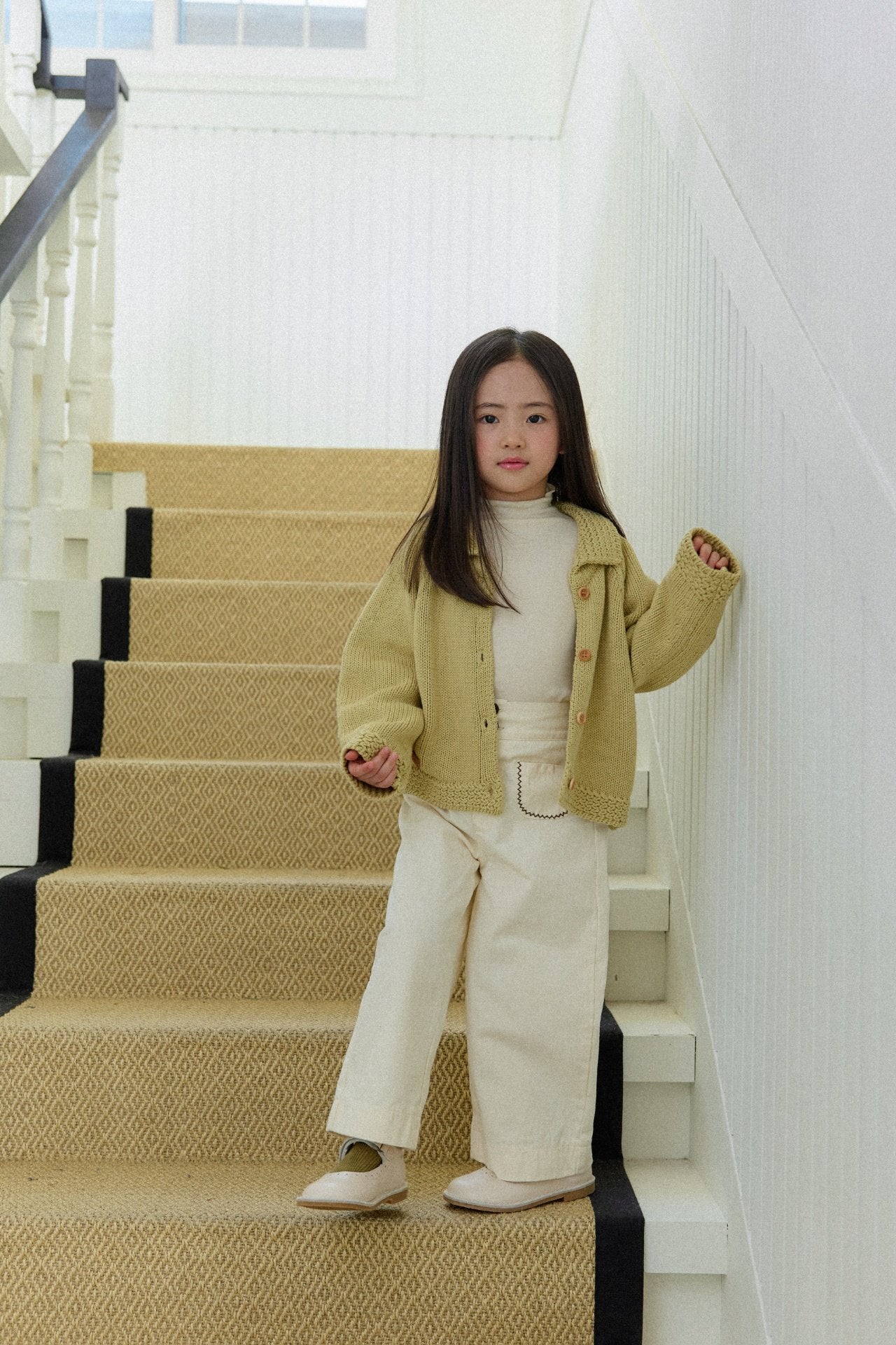 mon Atelier / zigzag pocket pants