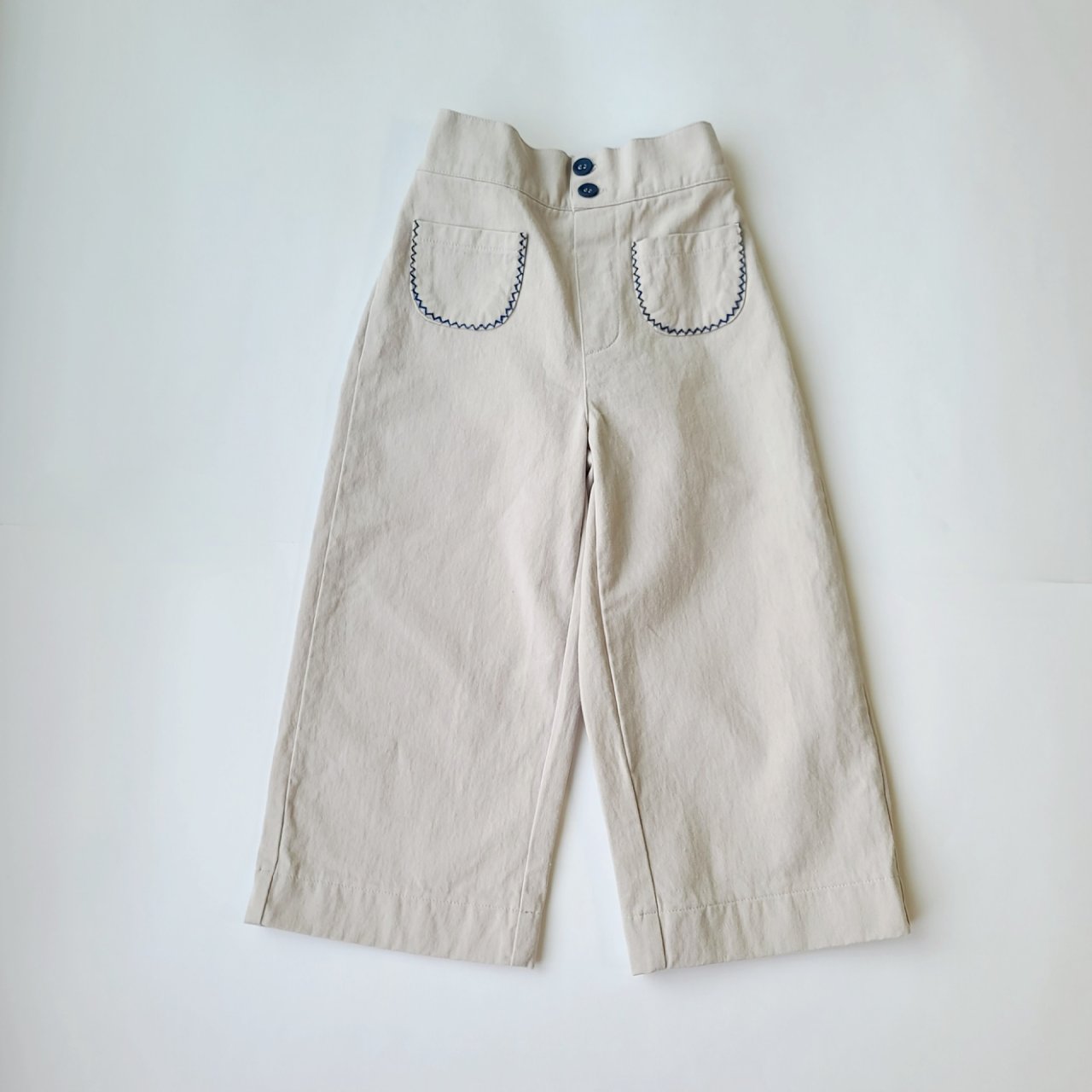 mon Atelier / zigzag pocket pants