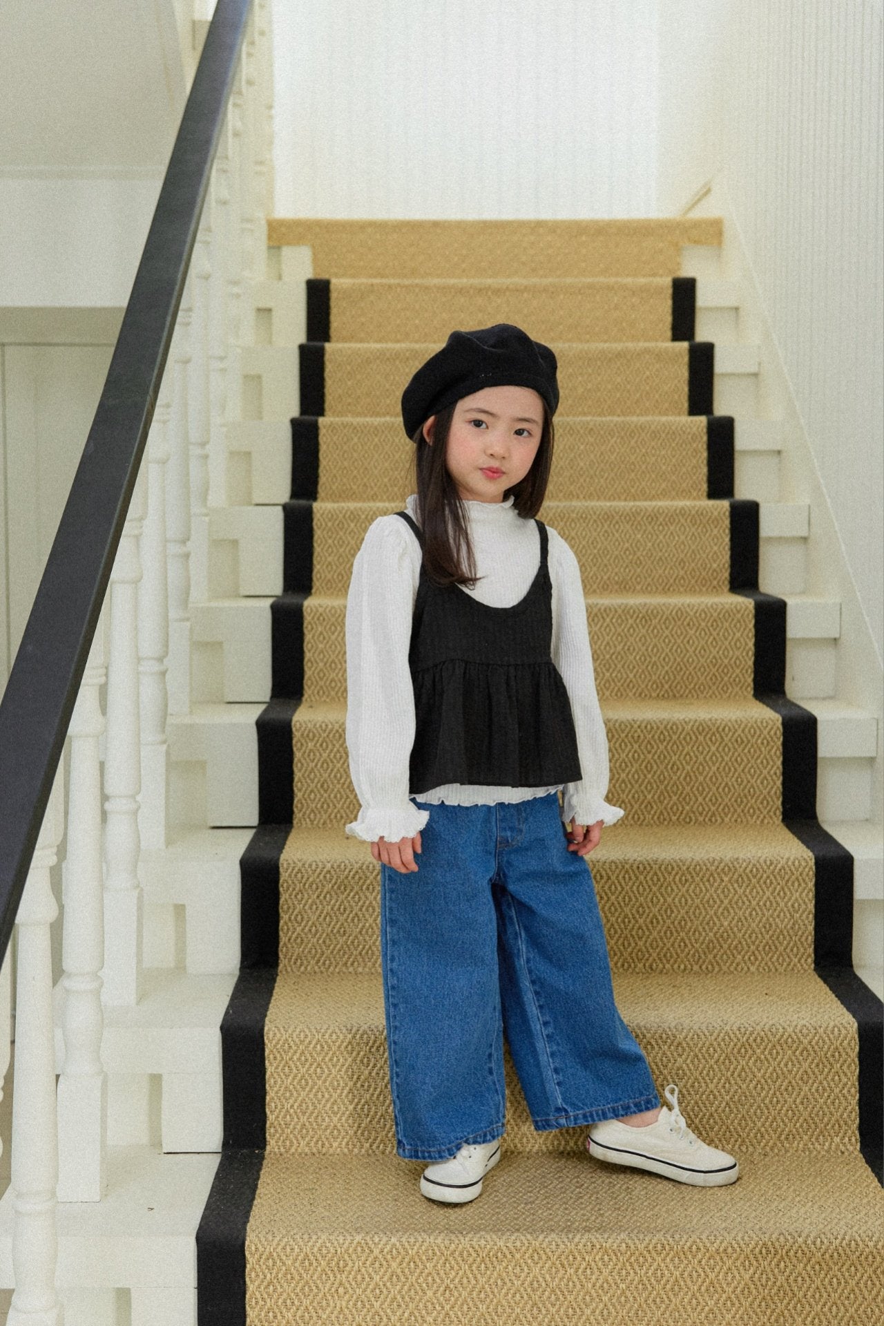 mon Atelier / drum denim pants