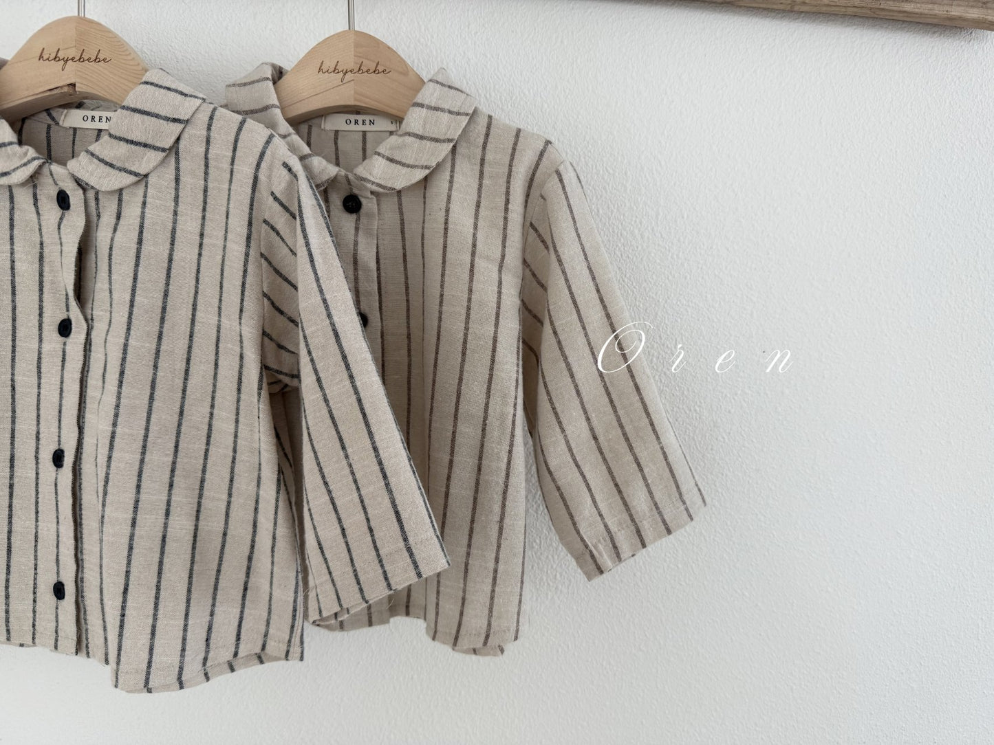 (予約) OREN /  Stanley Stripe Shirt