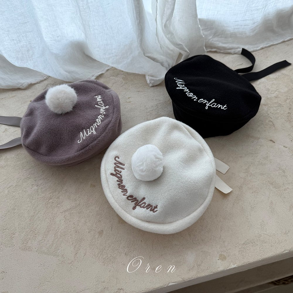 (予約) OREN  / Noel Fleece Beret
