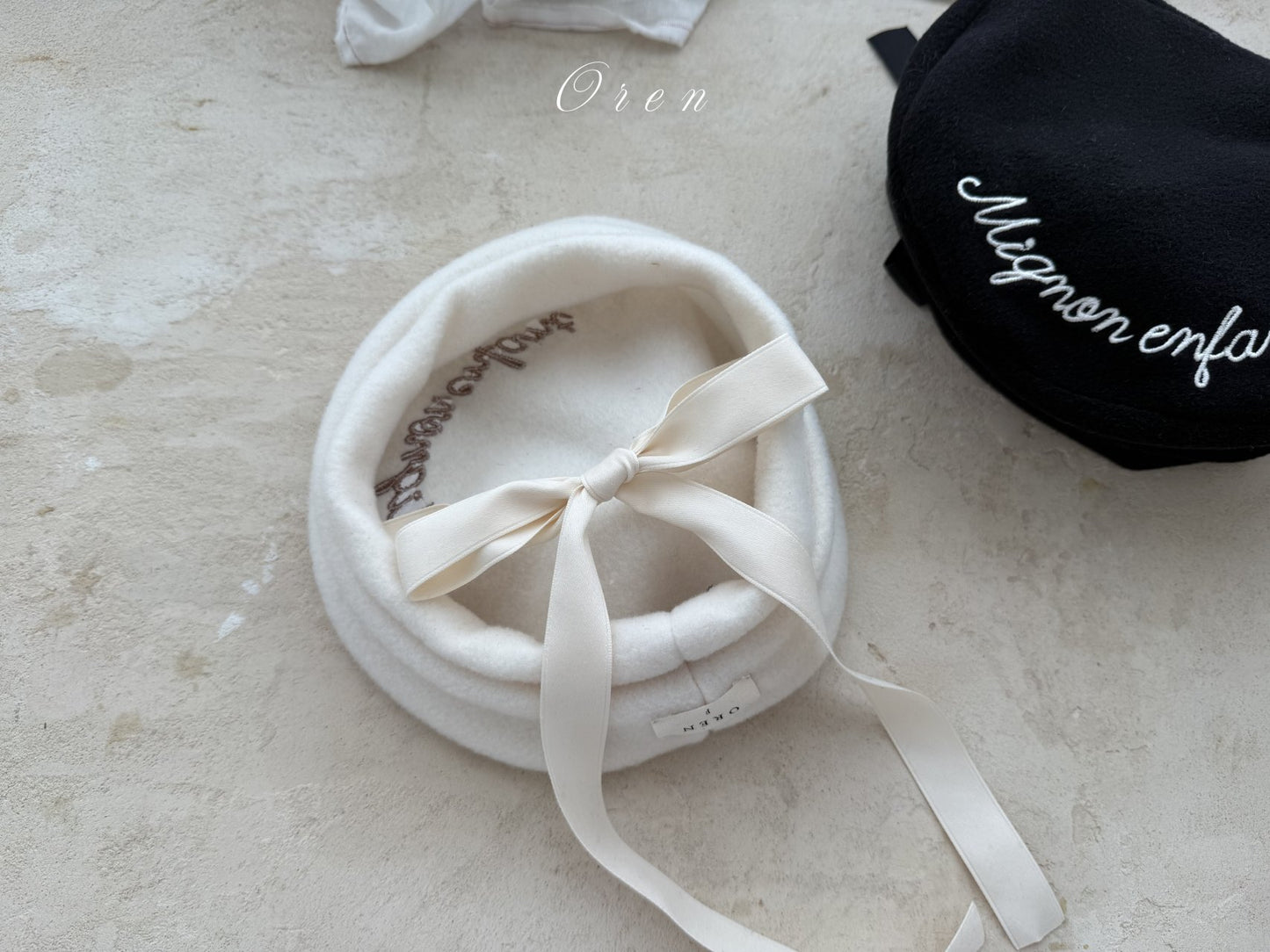 (予約) OREN  / Noel Fleece Beret