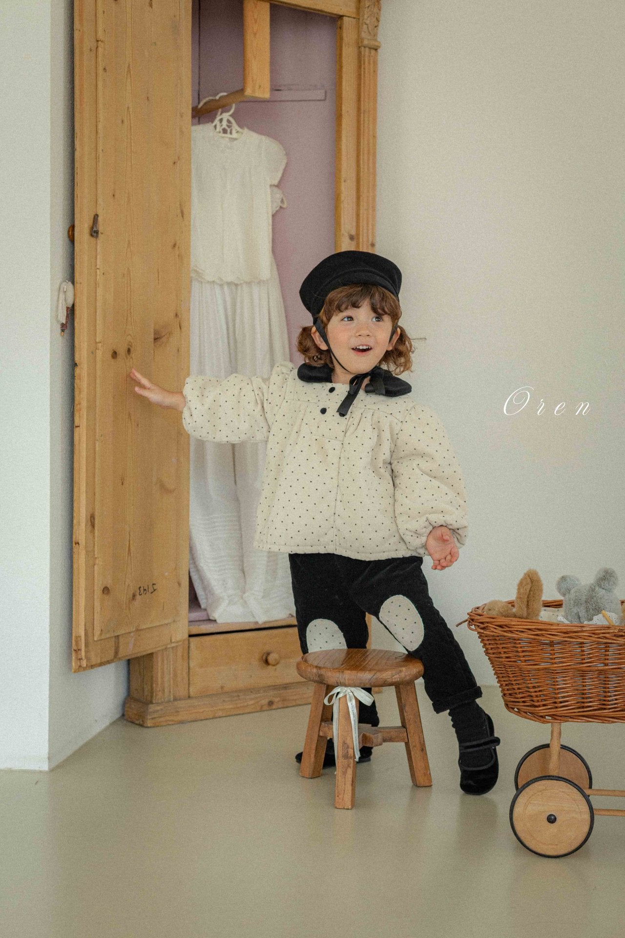 (予約) OREN / Noel Sailor Padded Top and Bottom Set