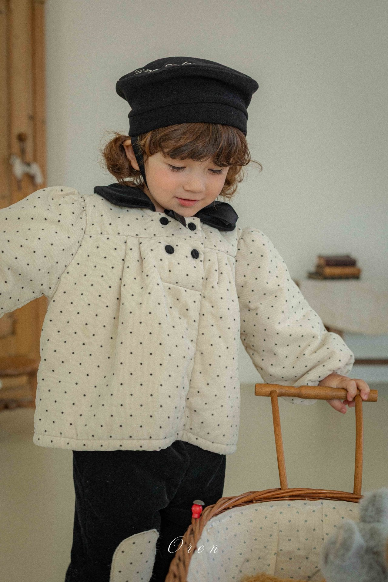 (予約) OREN / Noel Sailor Padded Top and Bottom Set