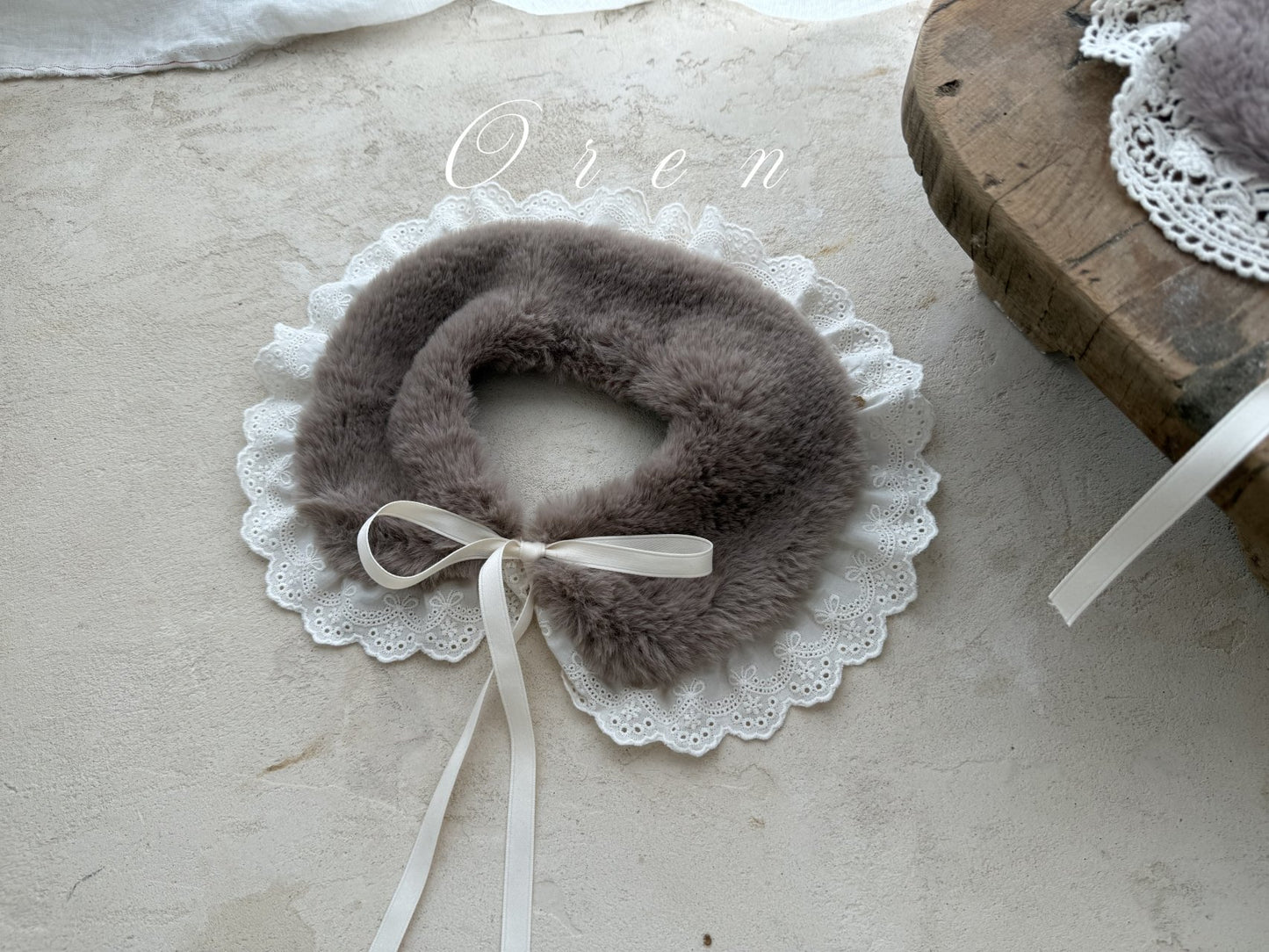 (予約)OREN / Mink Fur Collar
