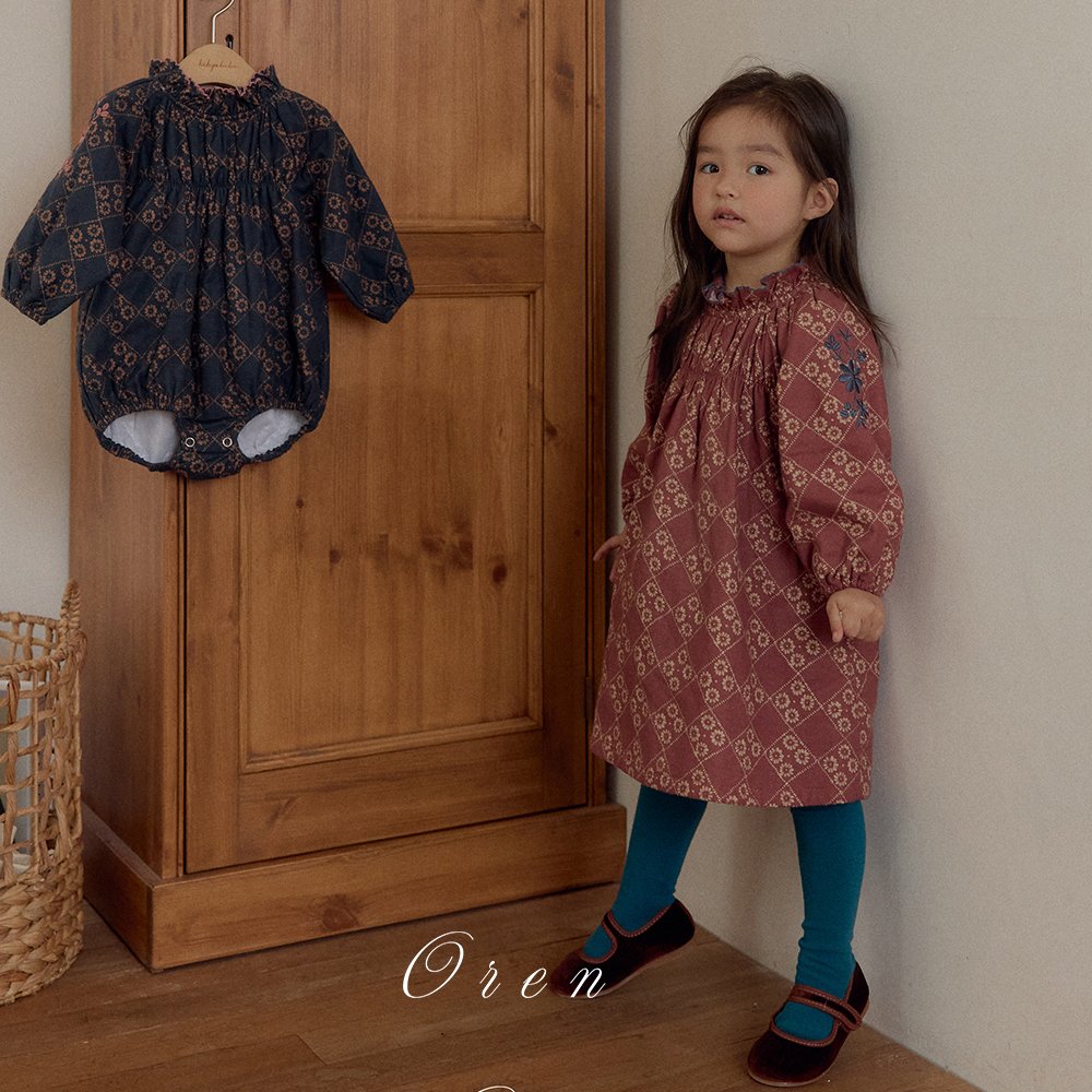 (予約)OREN / Daisy Padded Suit