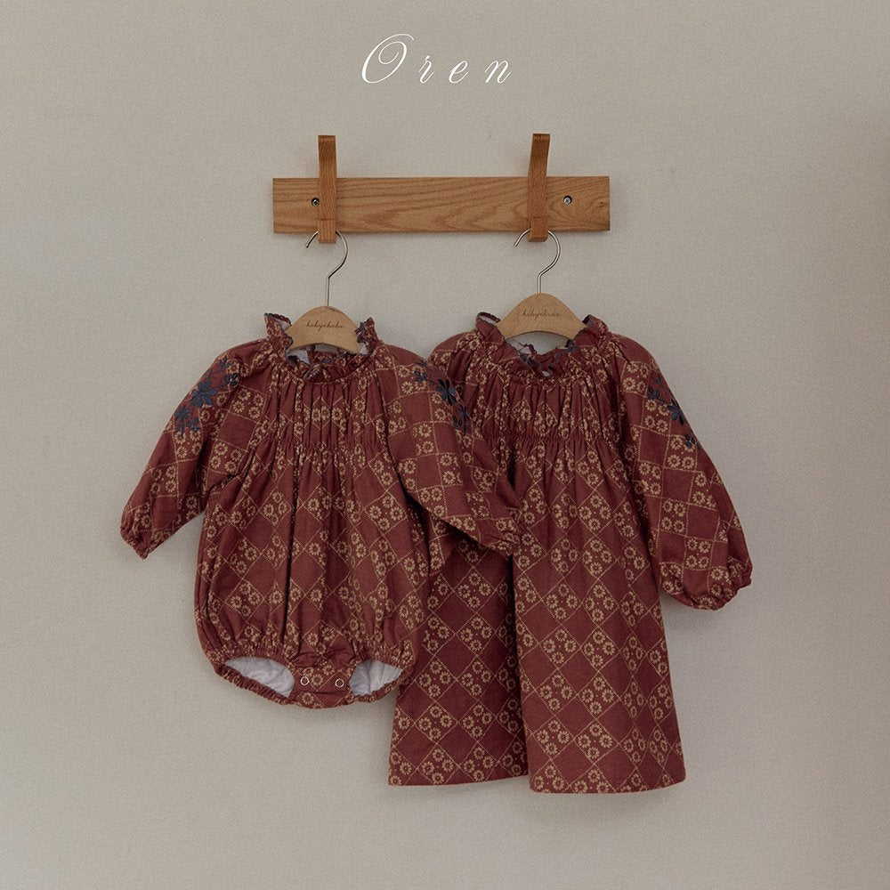 (予約)OREN / Daisy Padded Suit