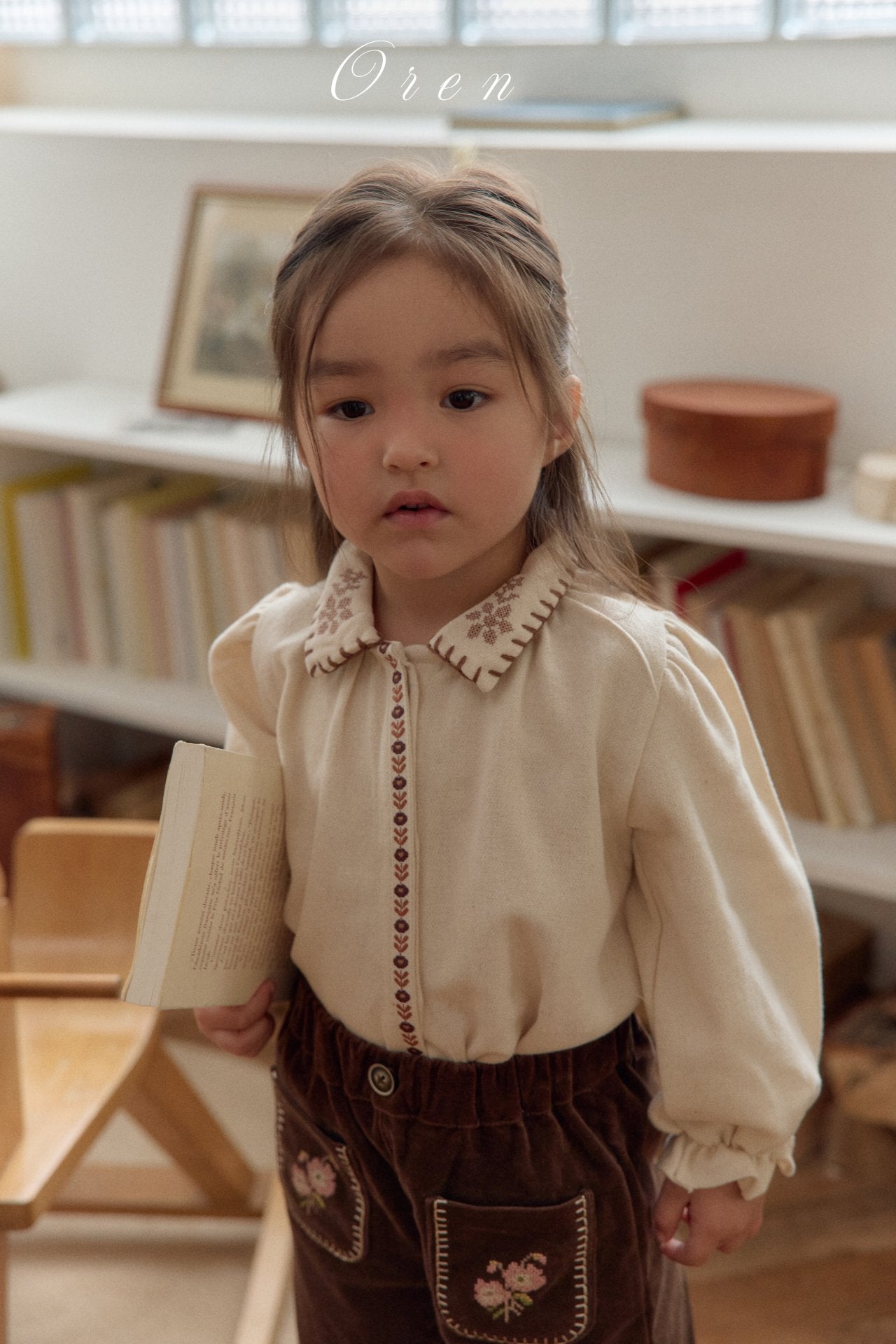 (予約)OREN / Ash Mellow Blouse