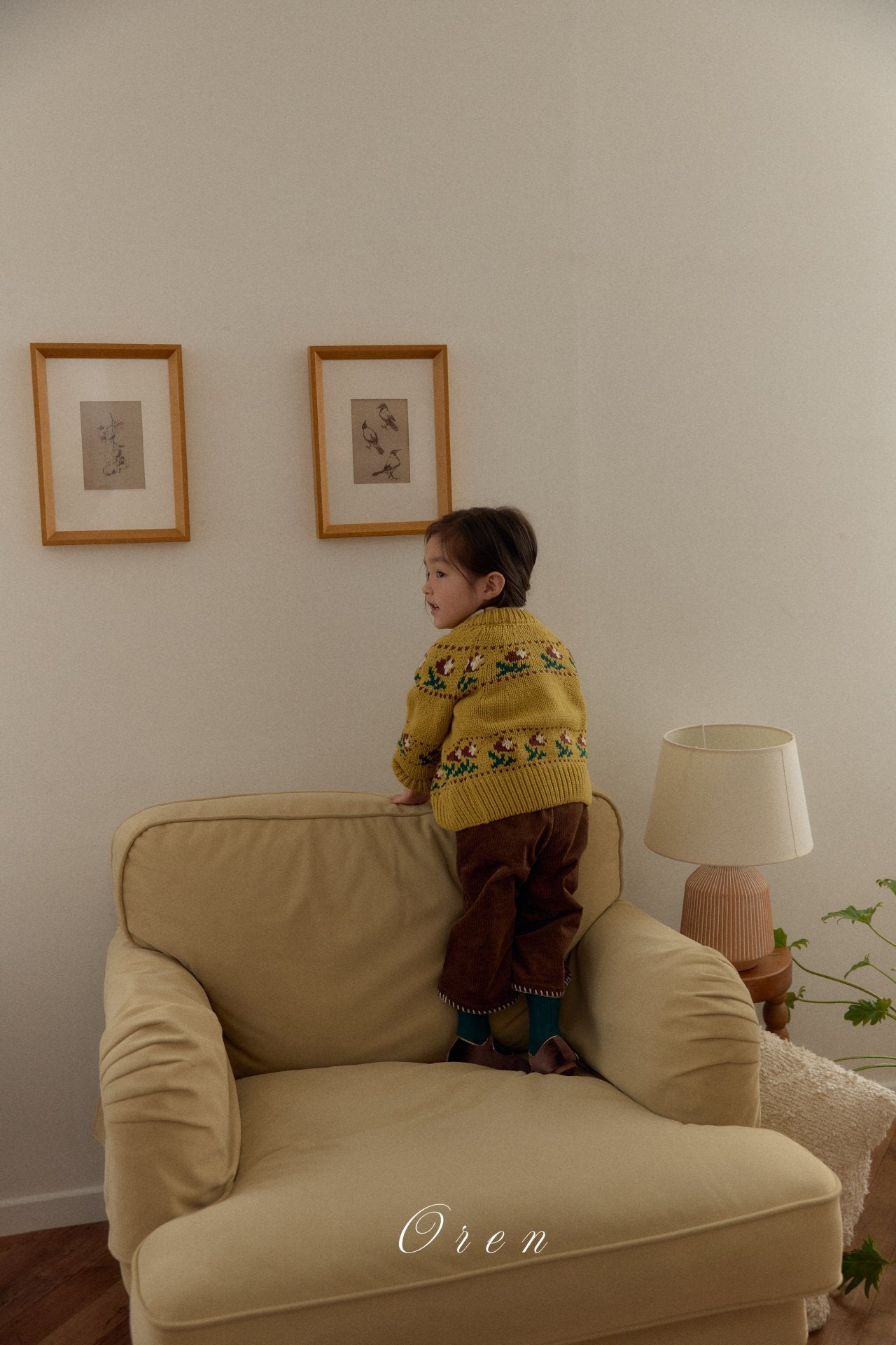 (予約)OREN / Belotti Flower Knit Cardigan