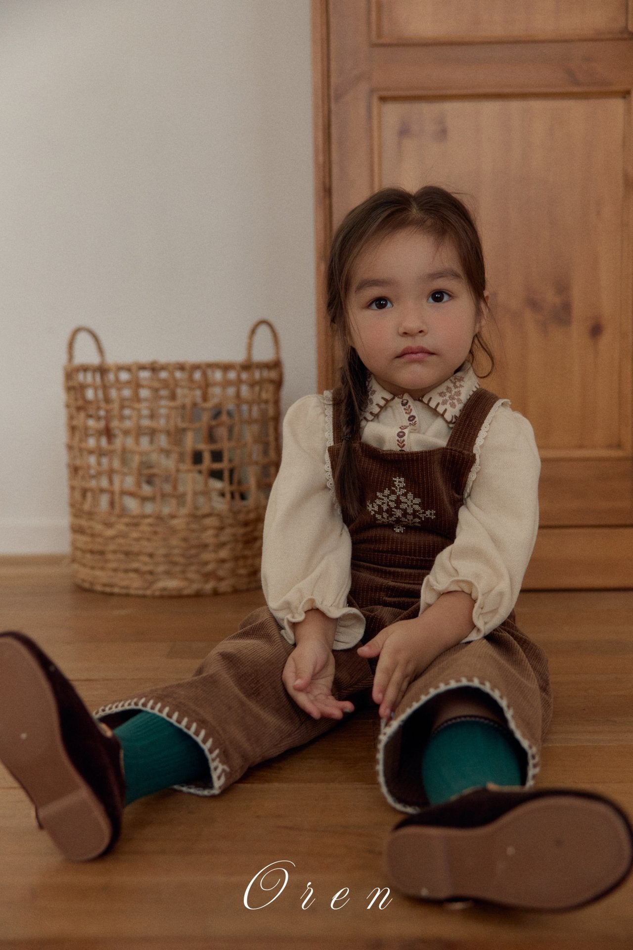 (予約)OREN / Nanette Corduroy Overalls