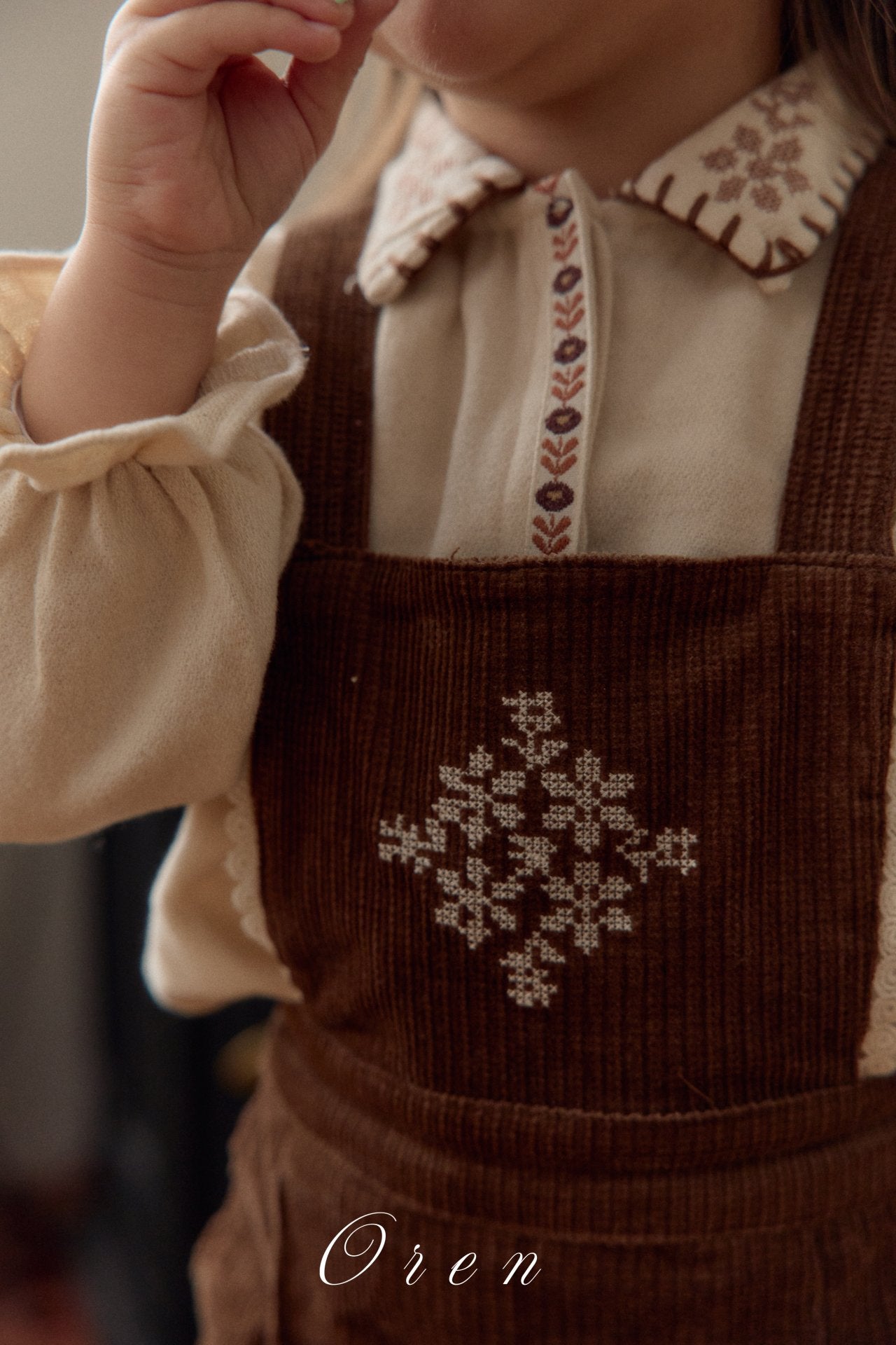 (予約)OREN / Nanette Corduroy Overalls