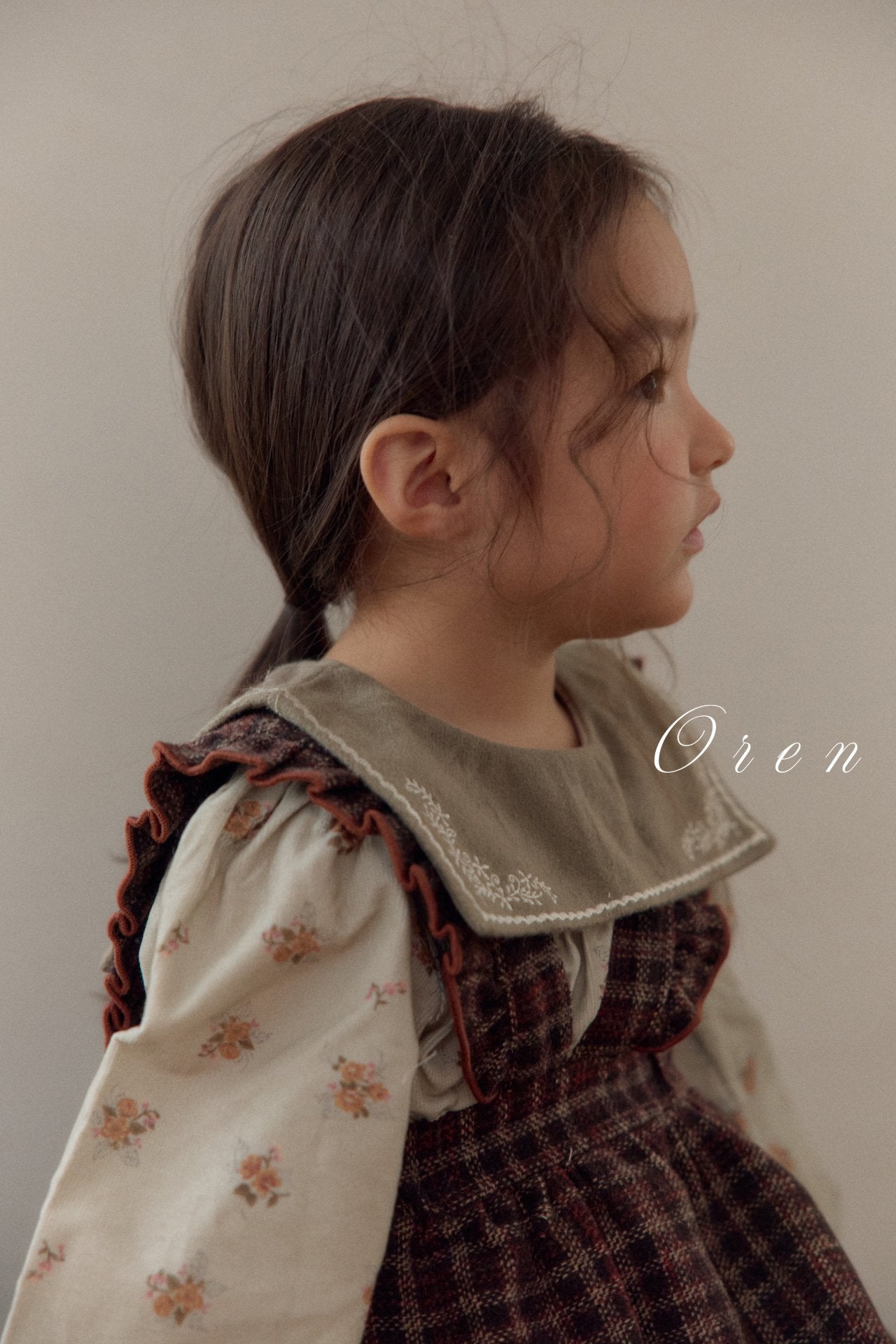 (予約)OREN / Sage Overall Skirt