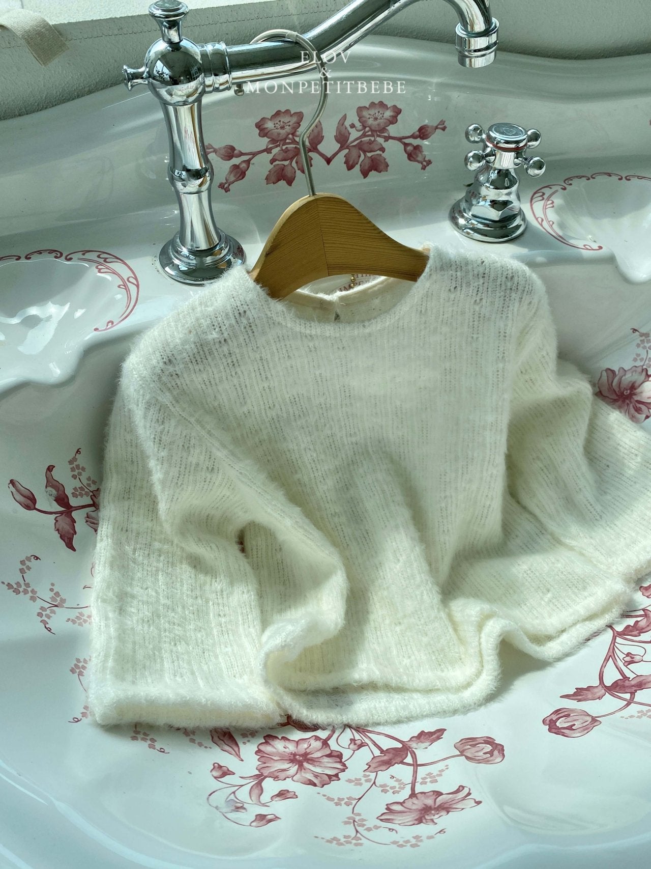 (予約) mon petit bebe /   Claire t-shirt