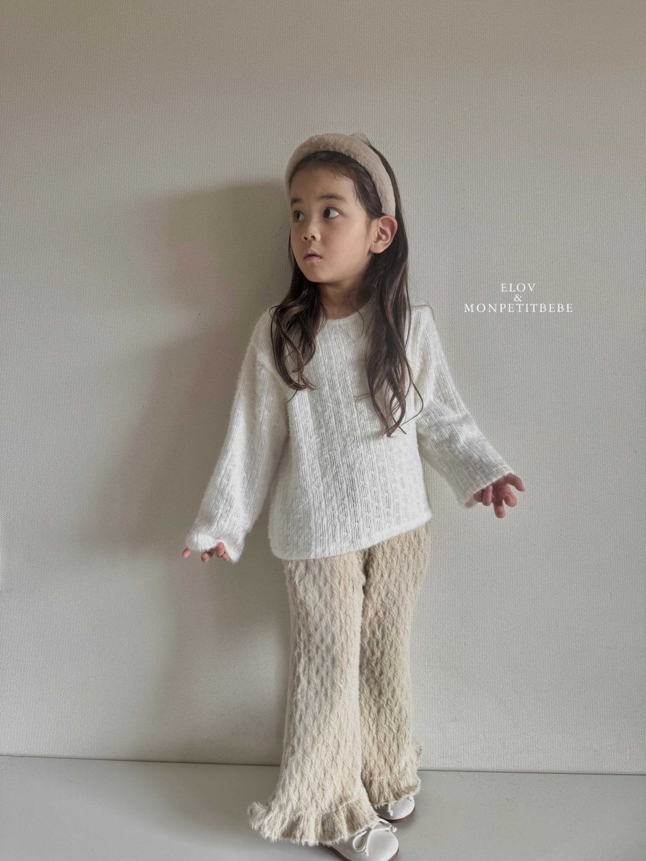 (予約) mon petit bebe /   Claire t-shirt