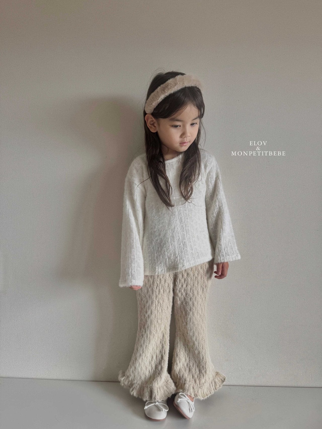 (予約) mon petit bebe /   Claire t-shirt