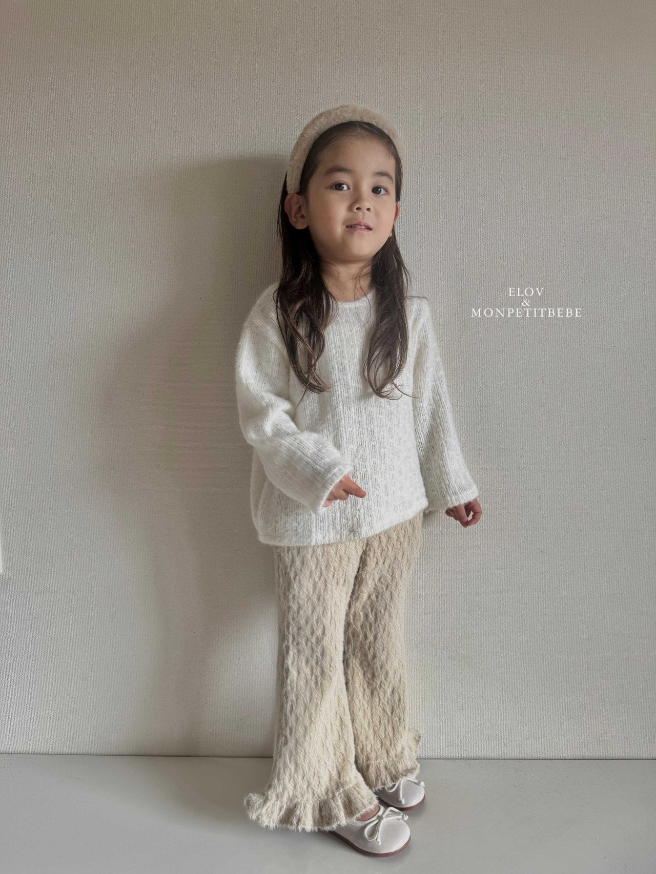 (予約) mon petit bebe /   Claire t-shirt