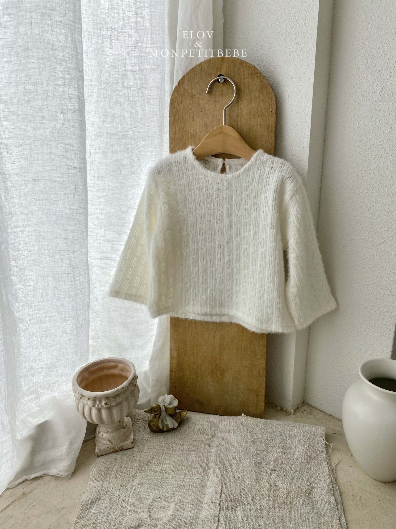 (予約) mon petit bebe /   Claire t-shirt