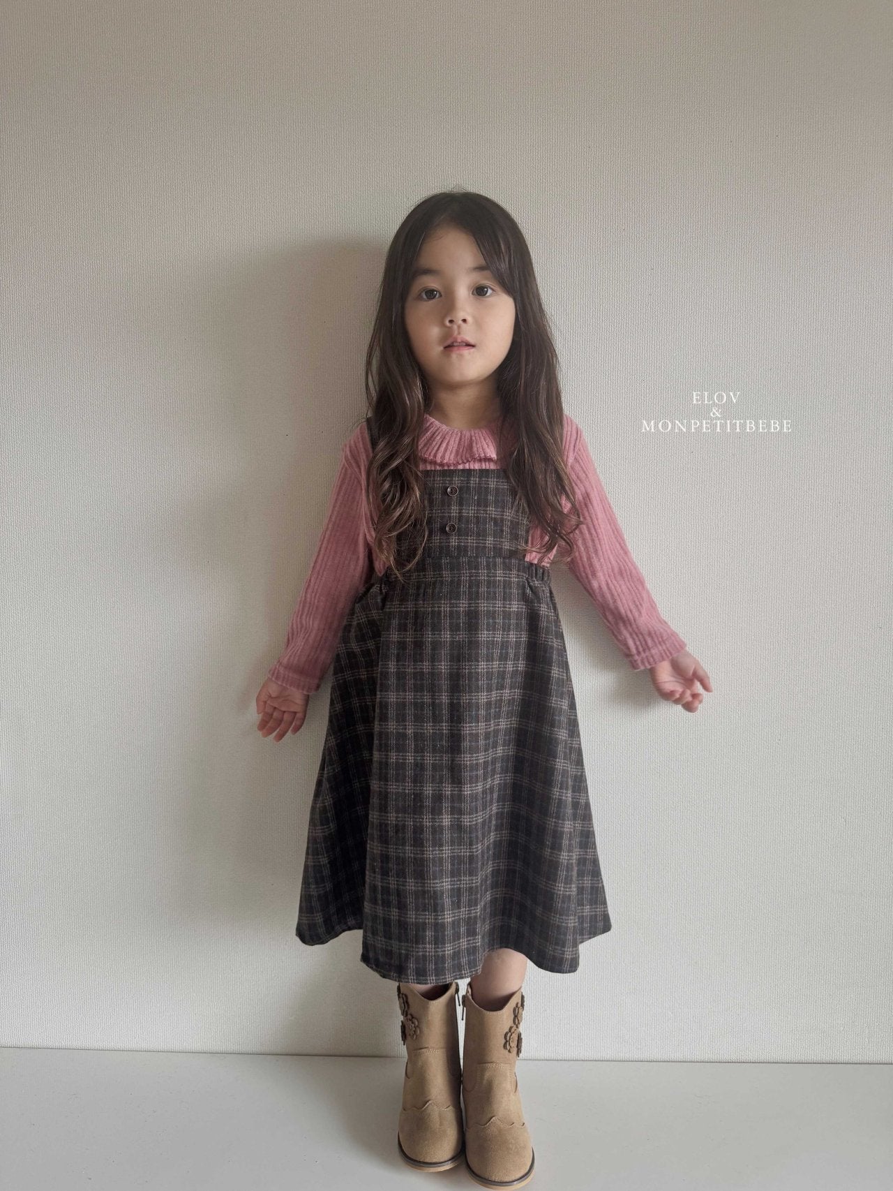 (予約) mon petit bebe /  Luane frill T-shirt