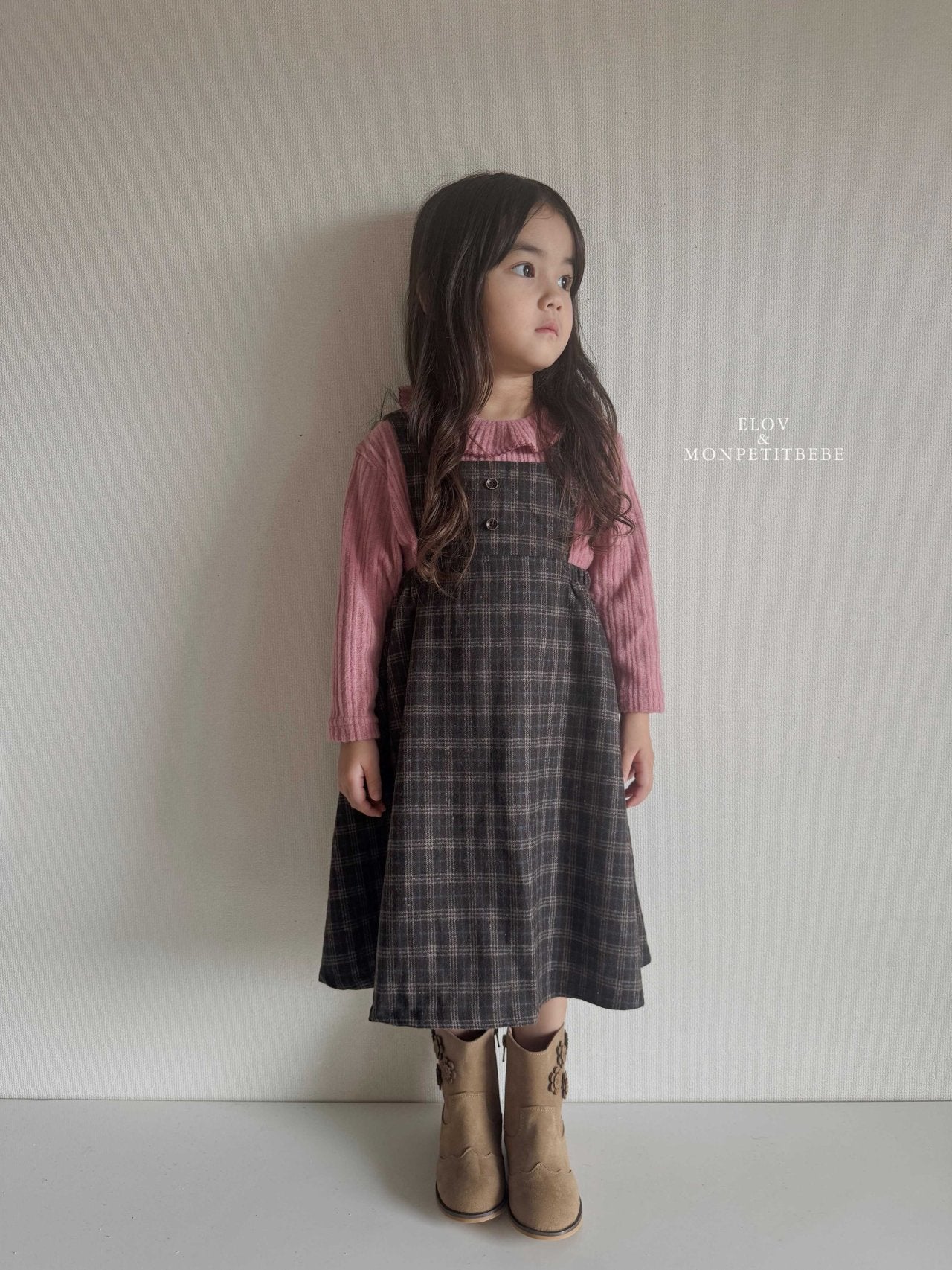(予約) mon petit bebe /  Luane frill T-shirt