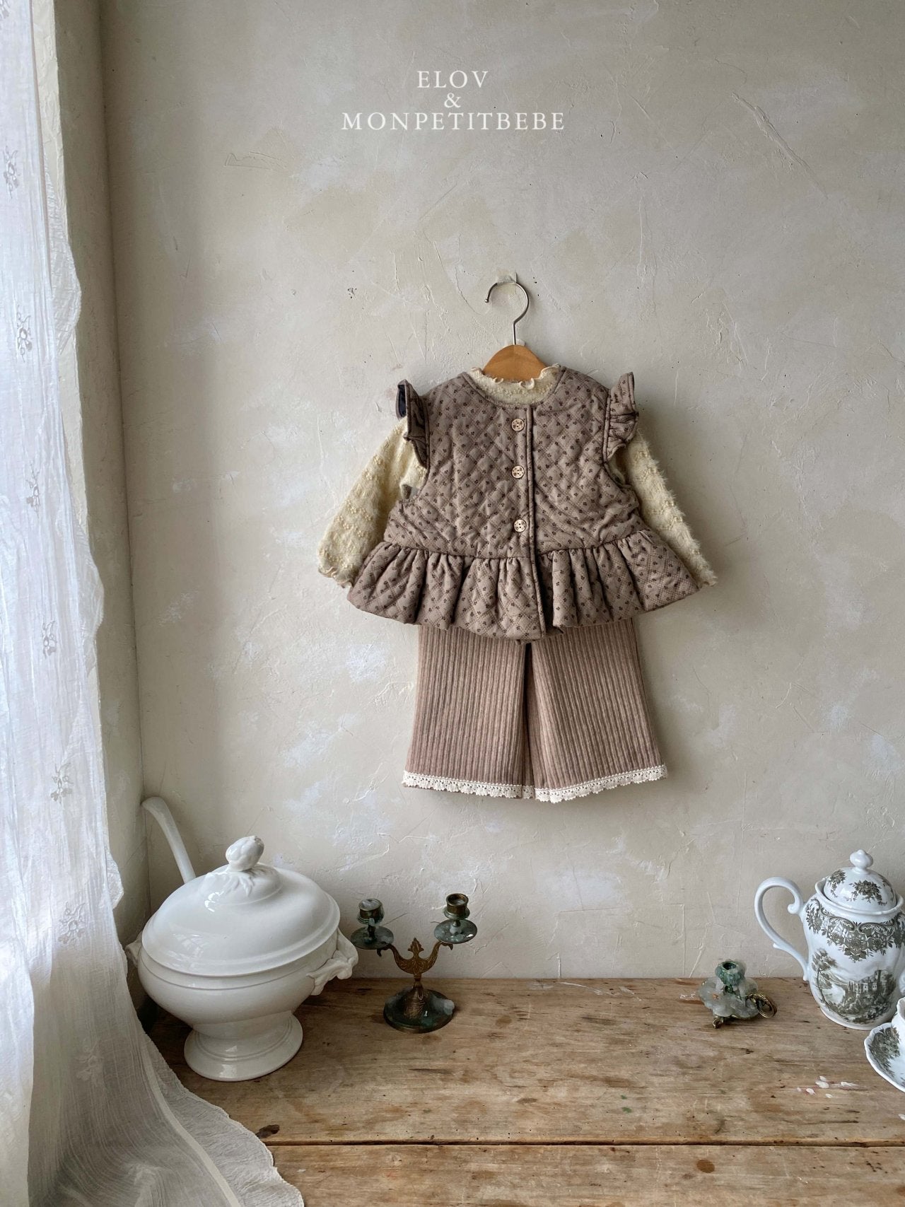 (予約) mon petit bebe / Raelle t-shirt