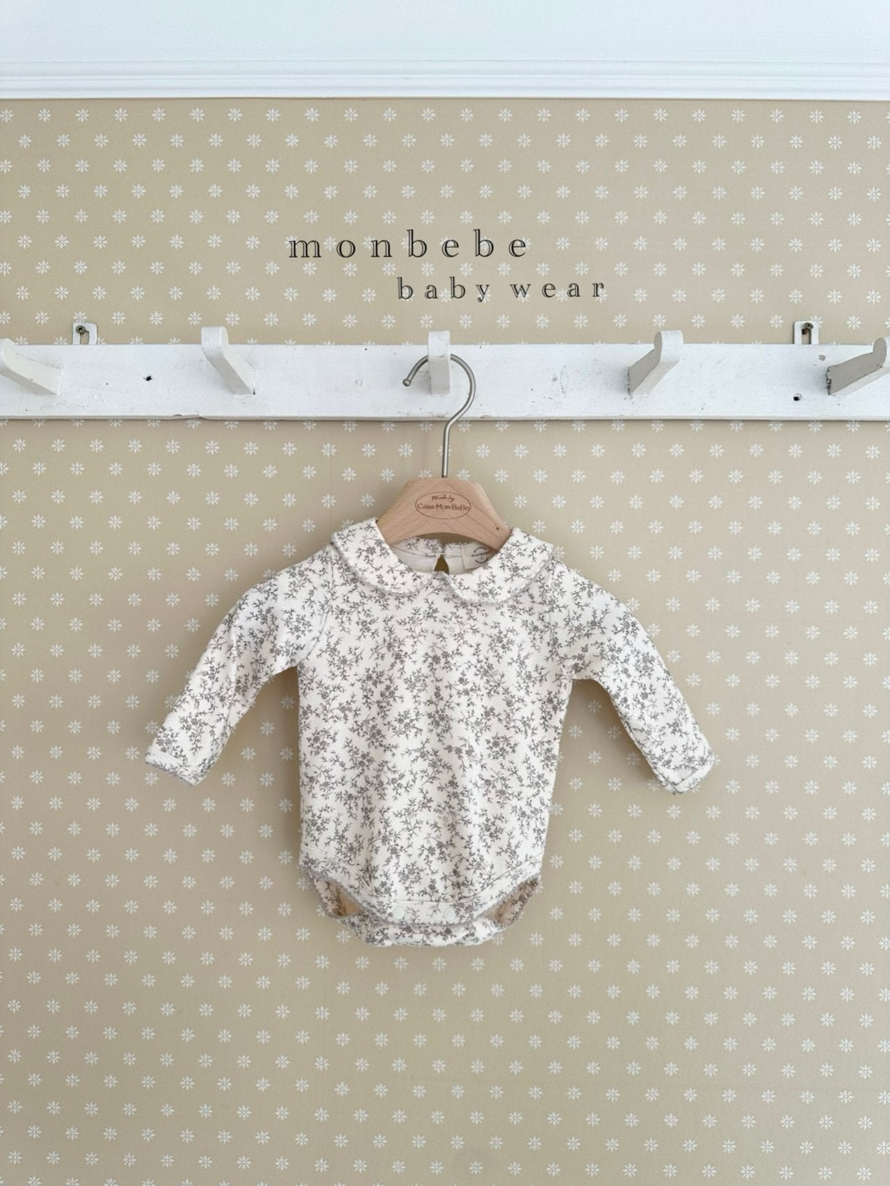 monbebe / Printed Collar Suit