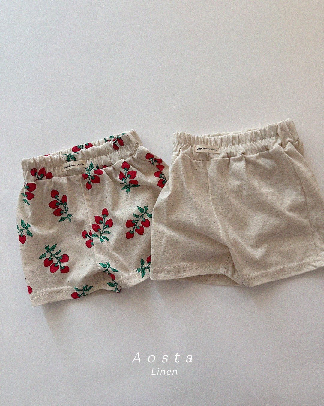 (予約) Aosta / Linen Shorts