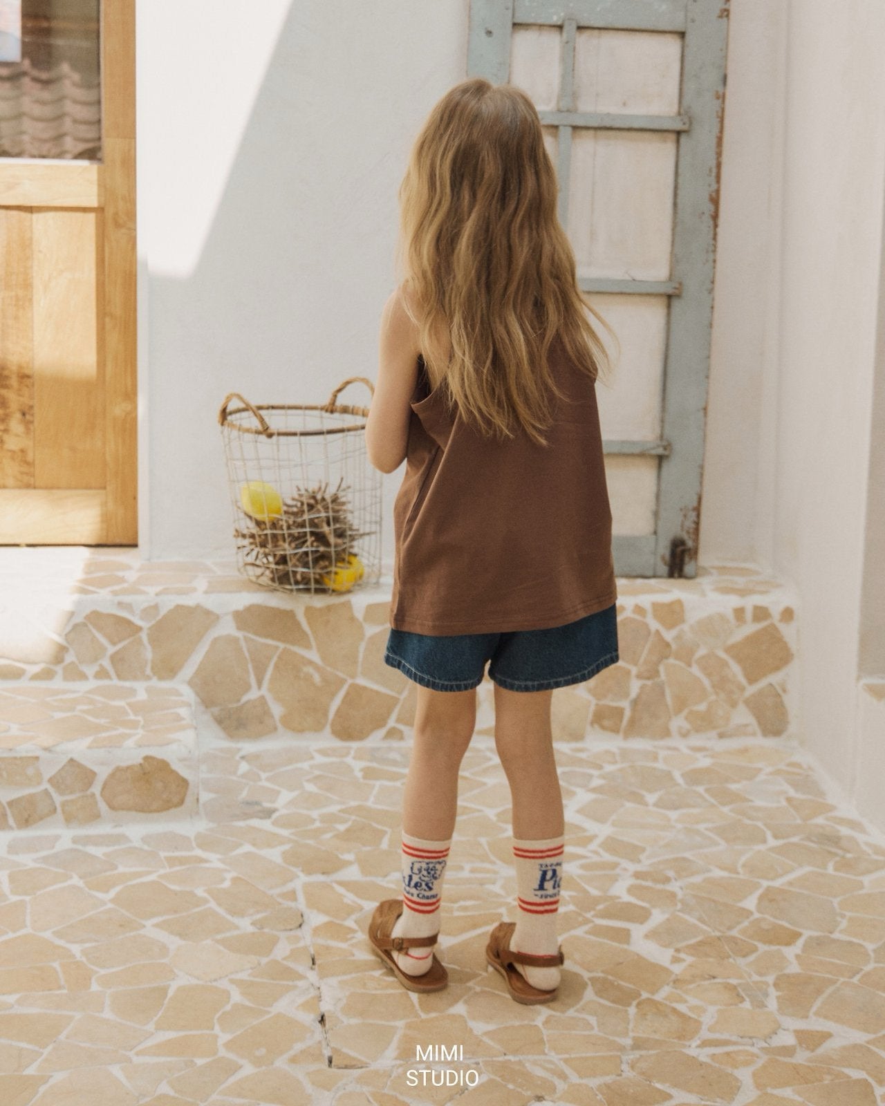 (予約) BY MIMI / Band Denim Pants