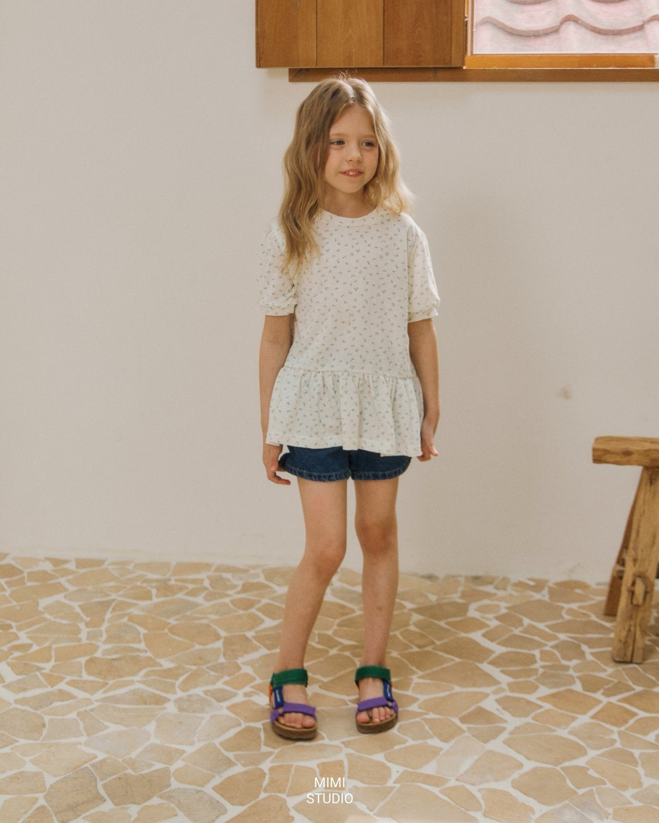 (予約) BY MIMI / Puff Frill T-shirt