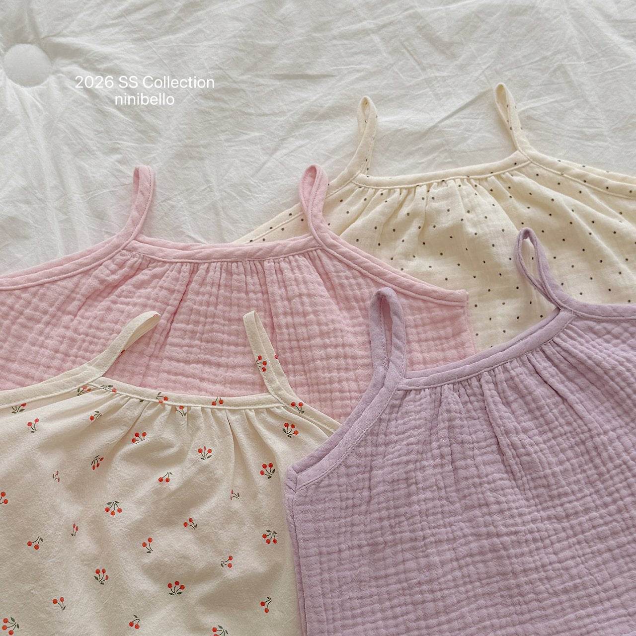 (予約) ninibello / Momonashi Top