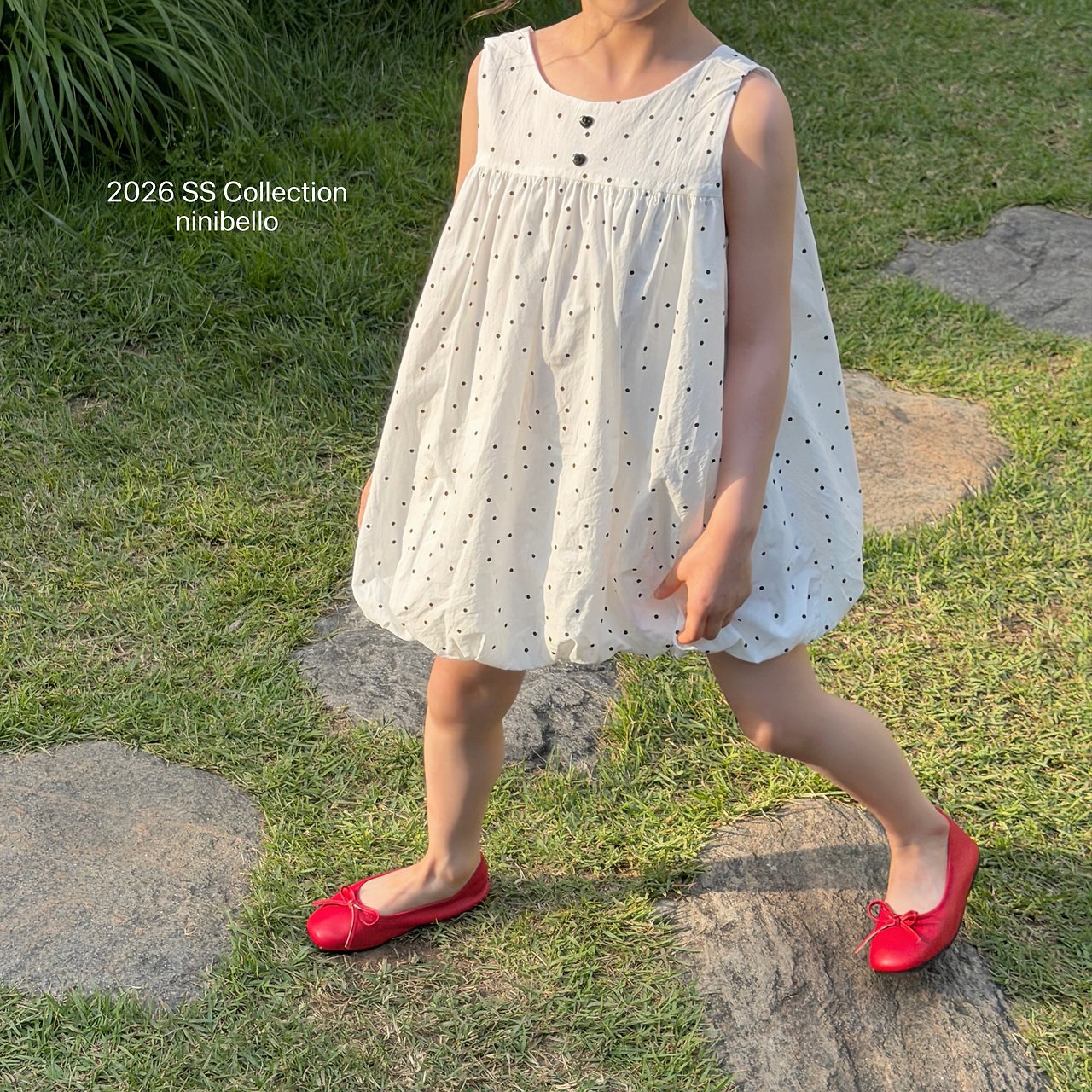 (予約) ninibello / Bubble Pop Balloon Dress