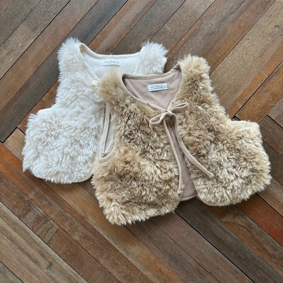 (予約) mon Atelier / Lumi Fur Vest