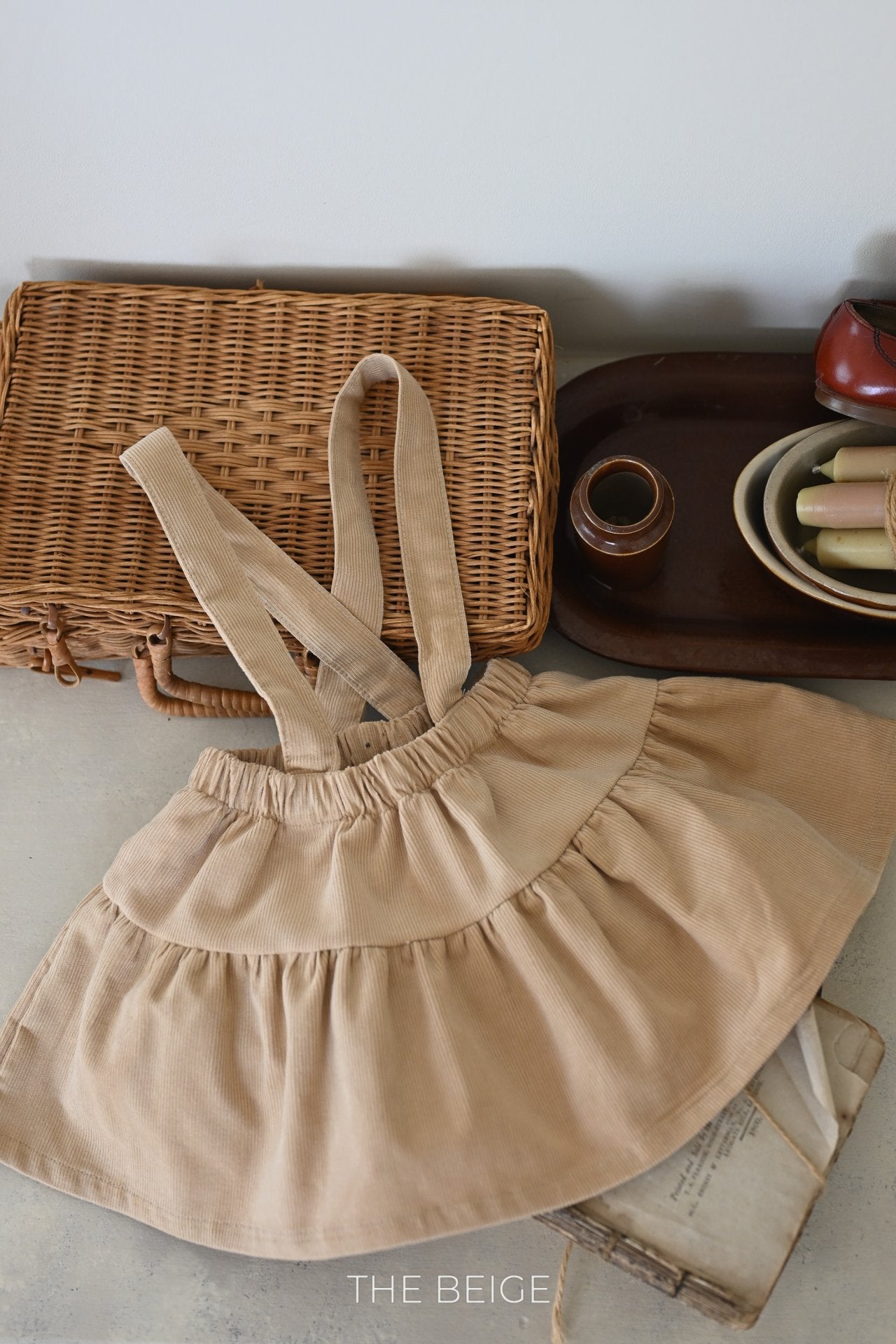 the beige /  Melbang KangKang Skirt