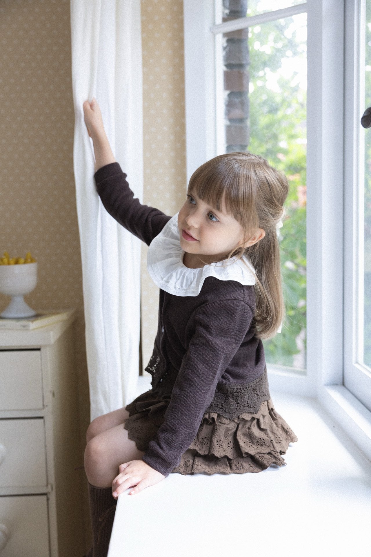 <予約>Perro bebe / Albina Cardigan
