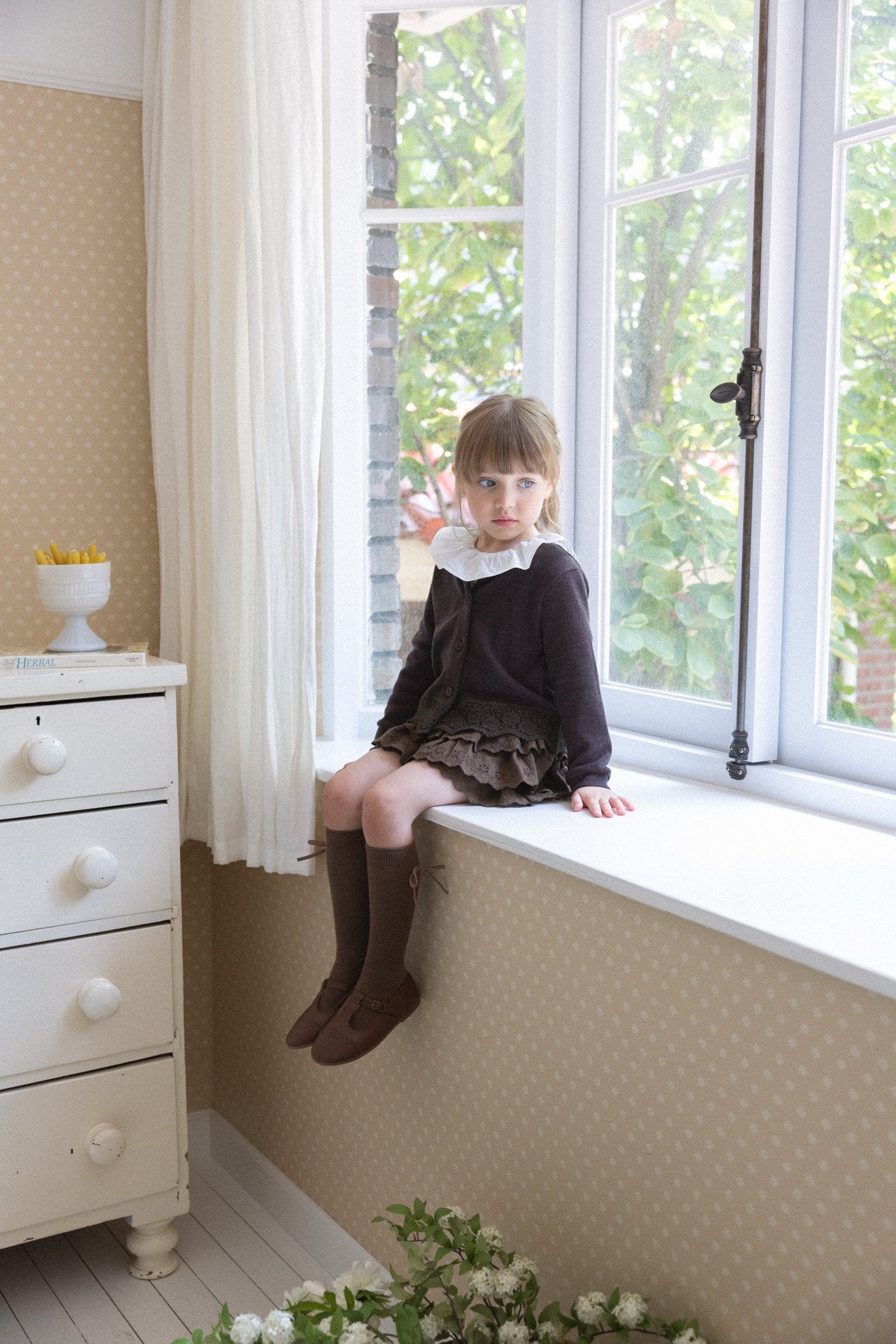 <予約>Perro bebe / Albina Cardigan