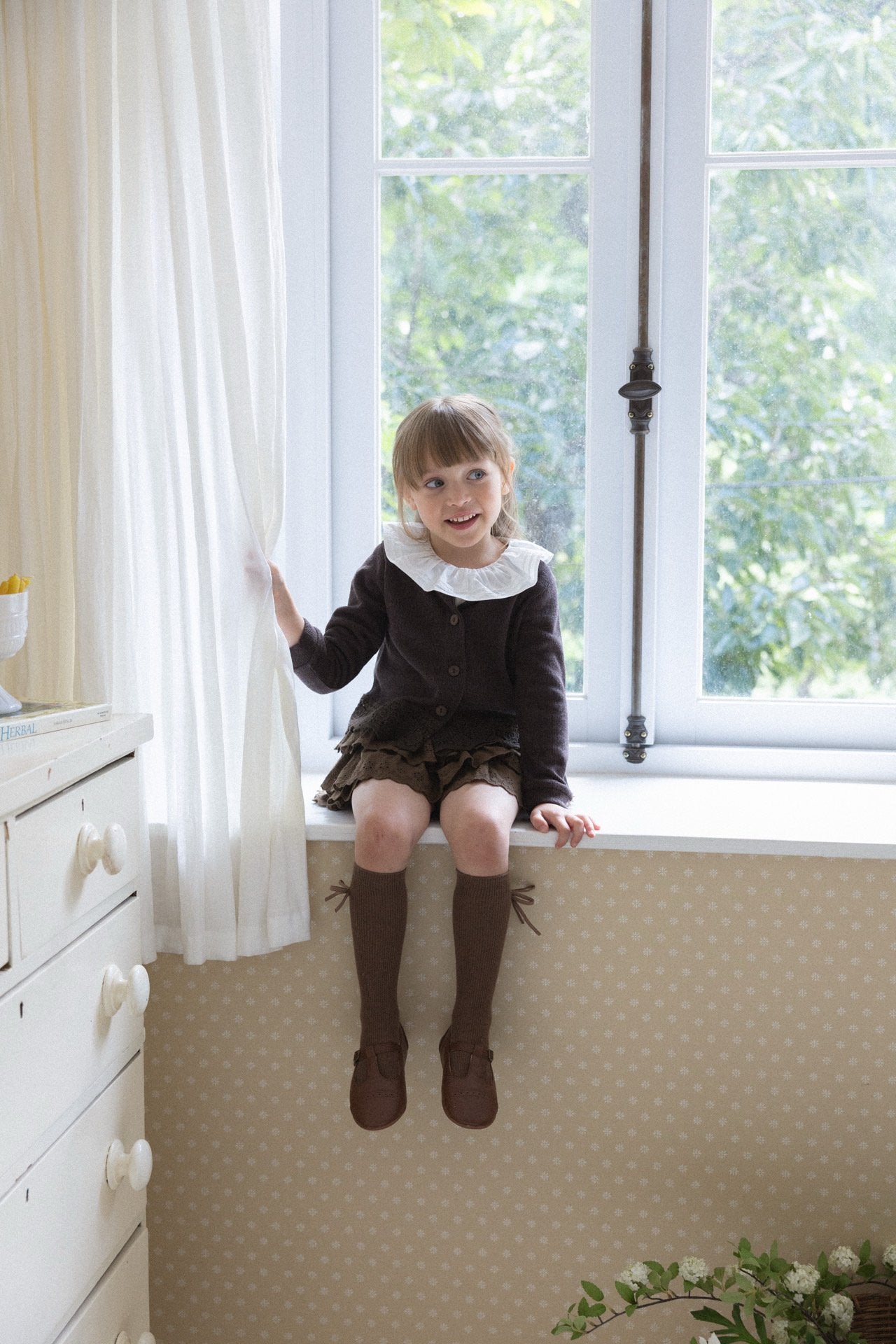 <予約>Perro bebe / Albina Cardigan