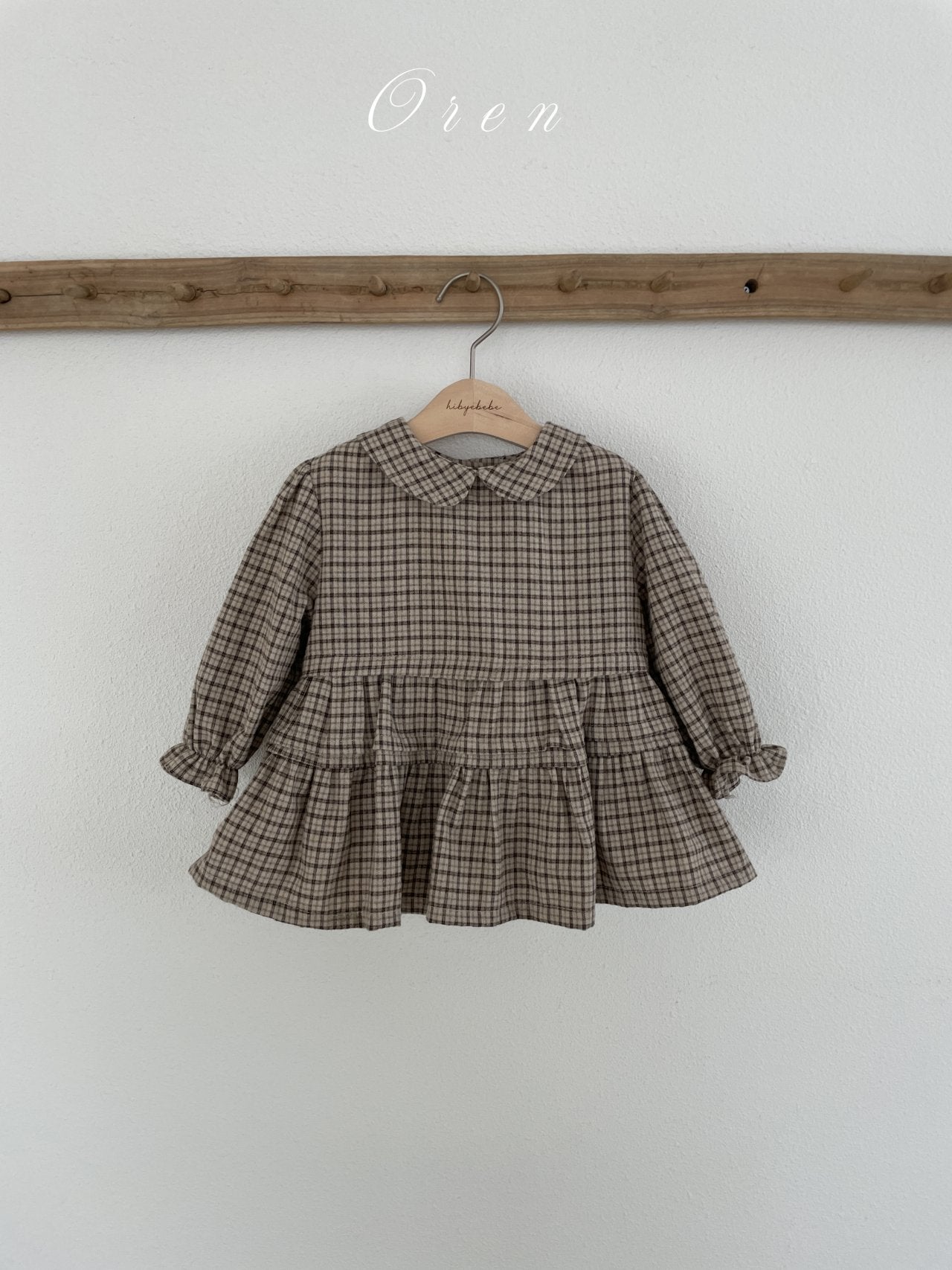 (予約) OREN /  Brioche Check Dress Bloomers