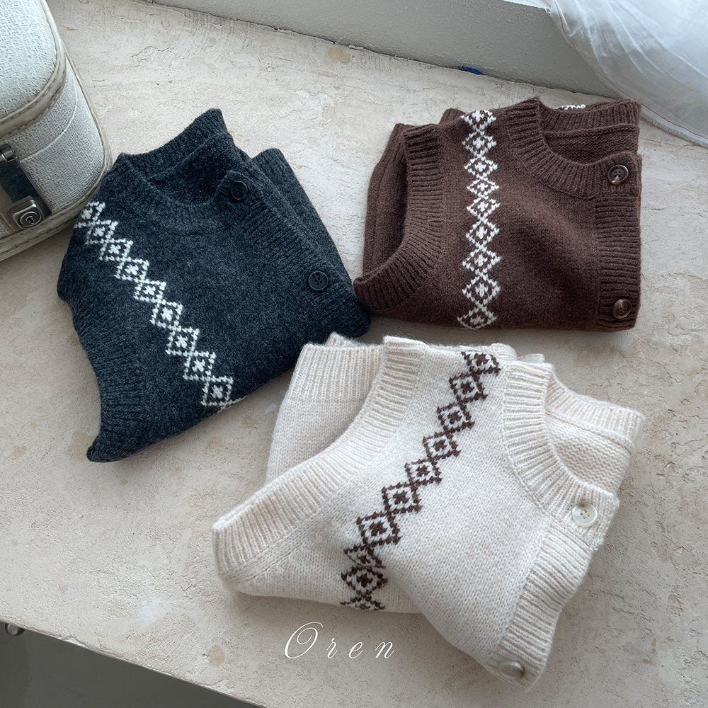 (予約) OREN /  Nattu Knit Vest