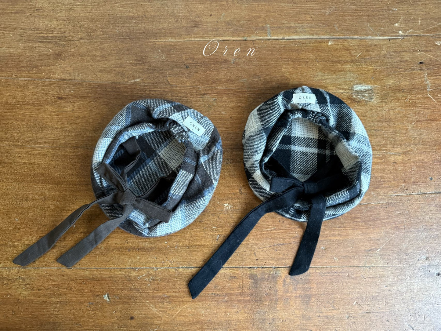 (予約) OREN / Brunel Check Beret