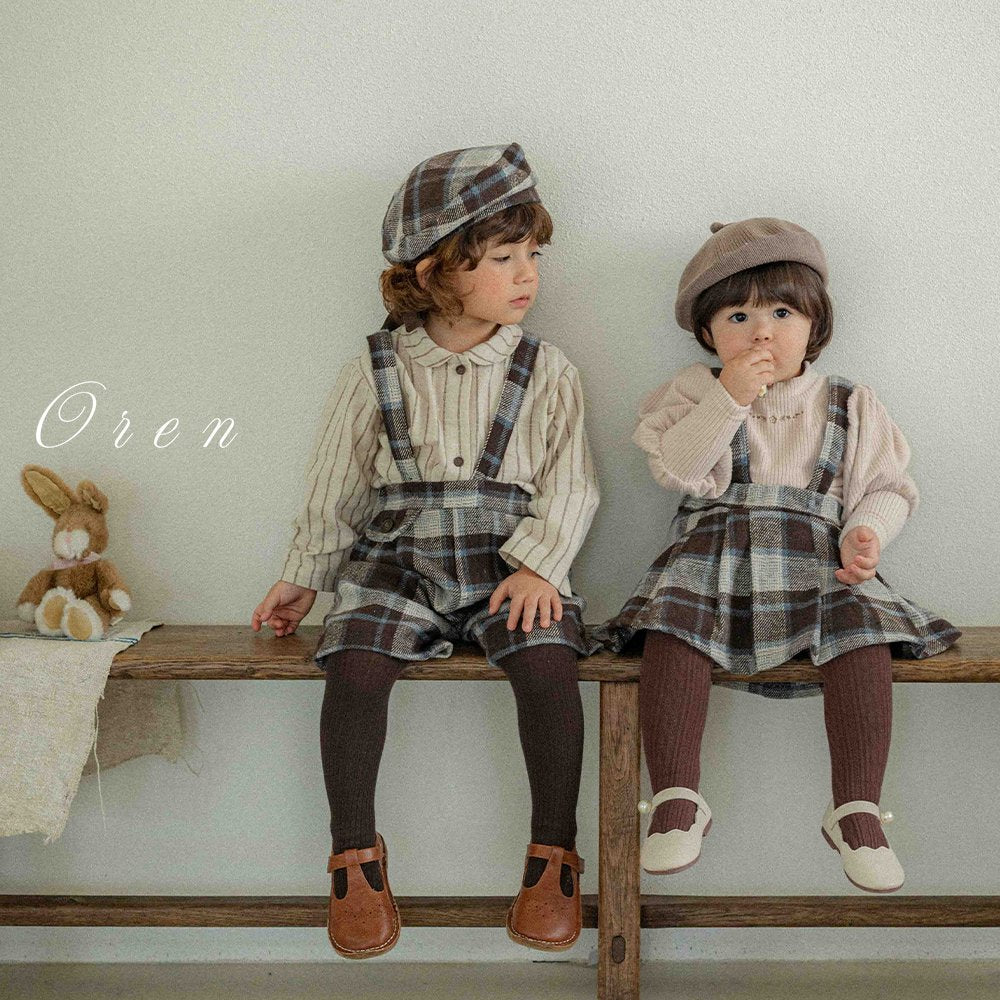 (予約) OREN / Brunel Check Beret
