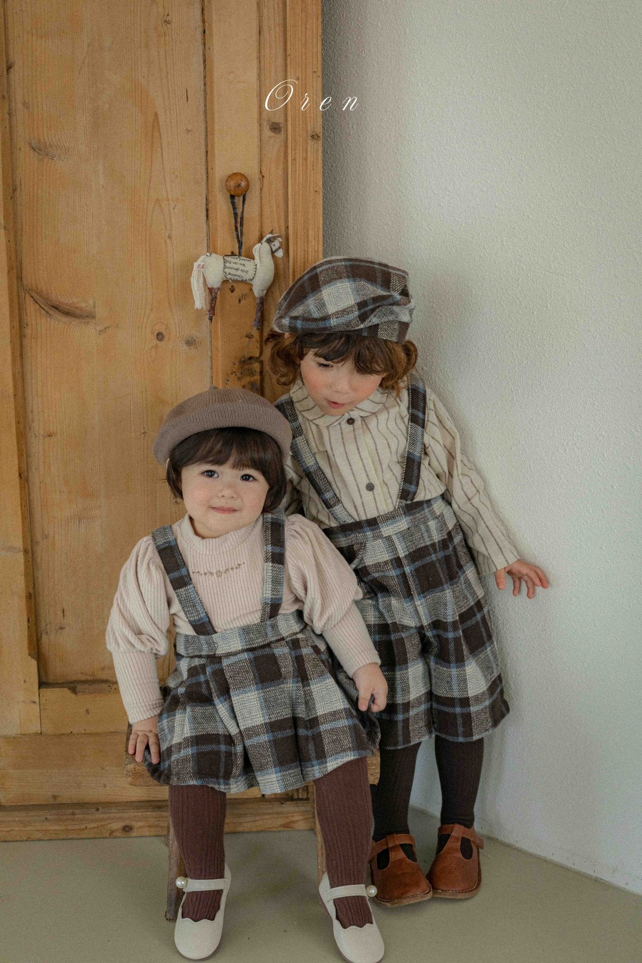 (予約) OREN / Brunel Check Beret