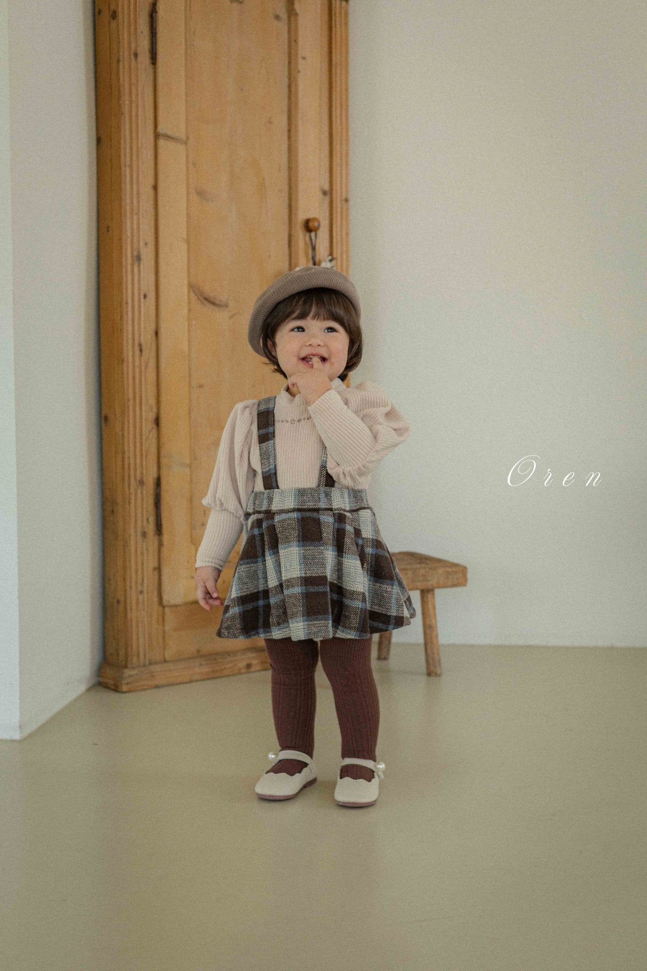 (予約) OREN / Brunel Check Bloomer Skirt