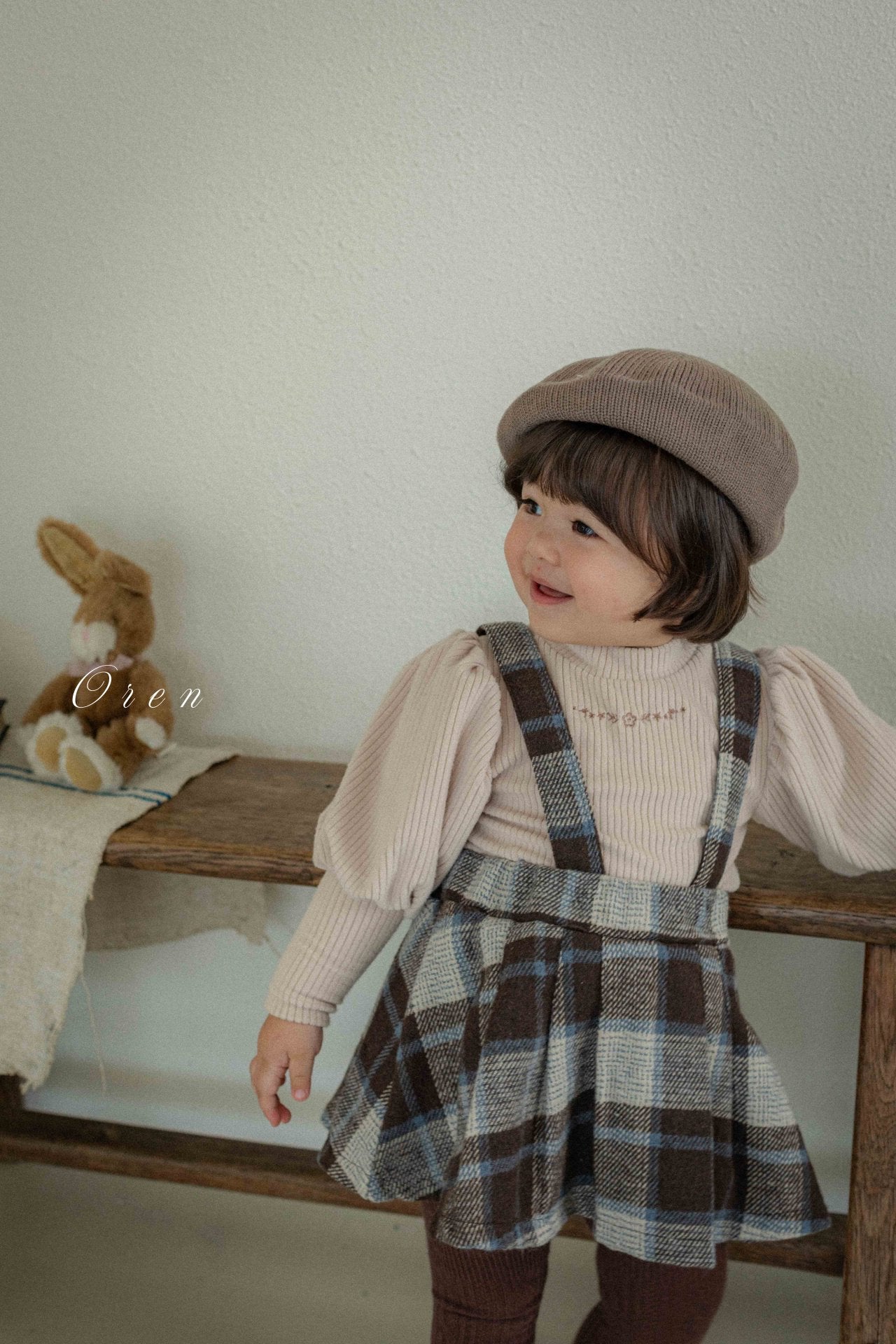 (予約) OREN / Brunel Check Bloomer Skirt