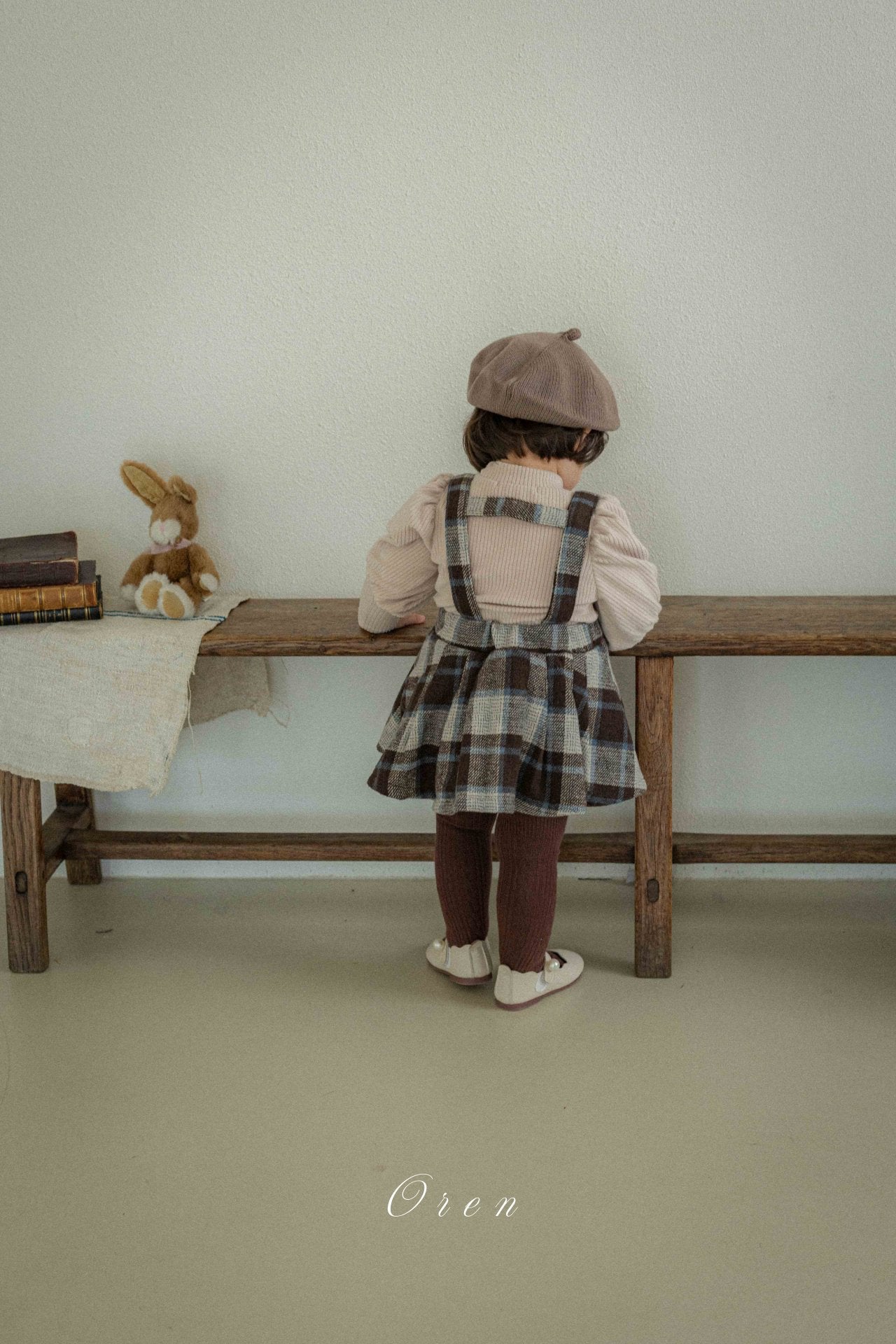 (予約) OREN / Brunel Check Bloomer Skirt