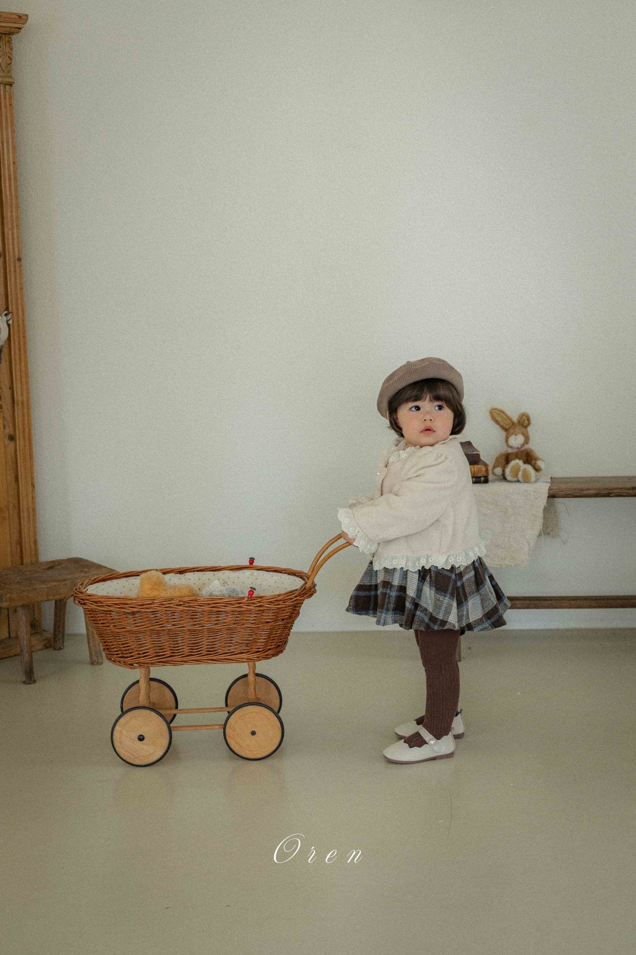 (予約) OREN / Brunel Check Bloomer Skirt