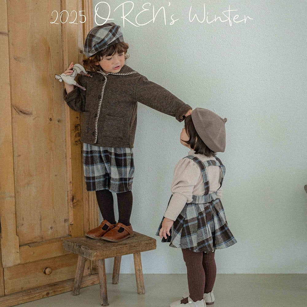 (予約) OREN / Brunel Check Bloomer Skirt