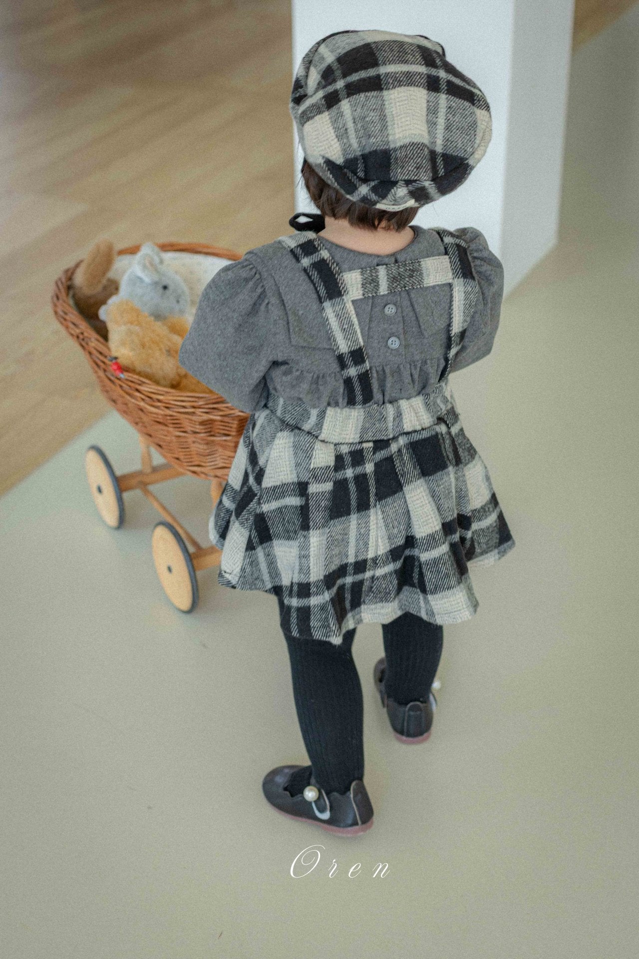(予約) OREN / Brunel Check Beret