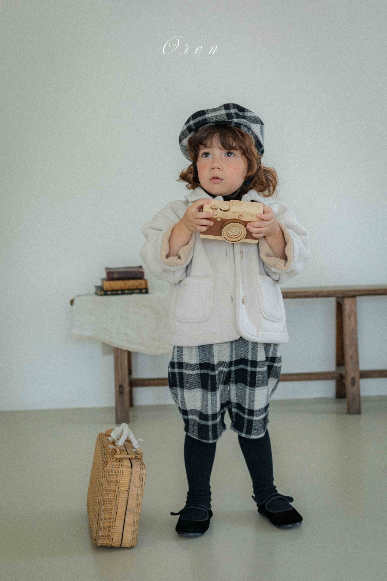 (予約) OREN / Brunel Check Beret