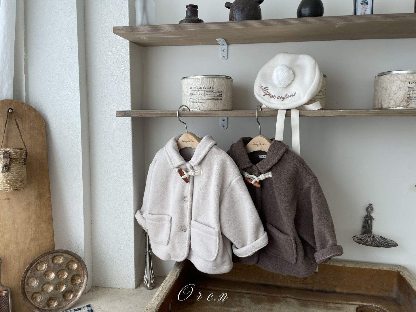 (予約) OREN / Lyon Double-Sided Fleece Jumper