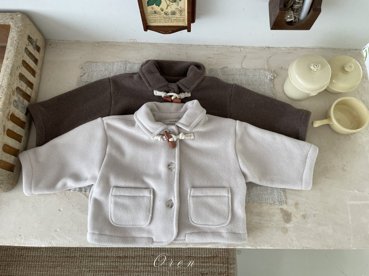 (予約) OREN / Lyon Double-Sided Fleece Jumper