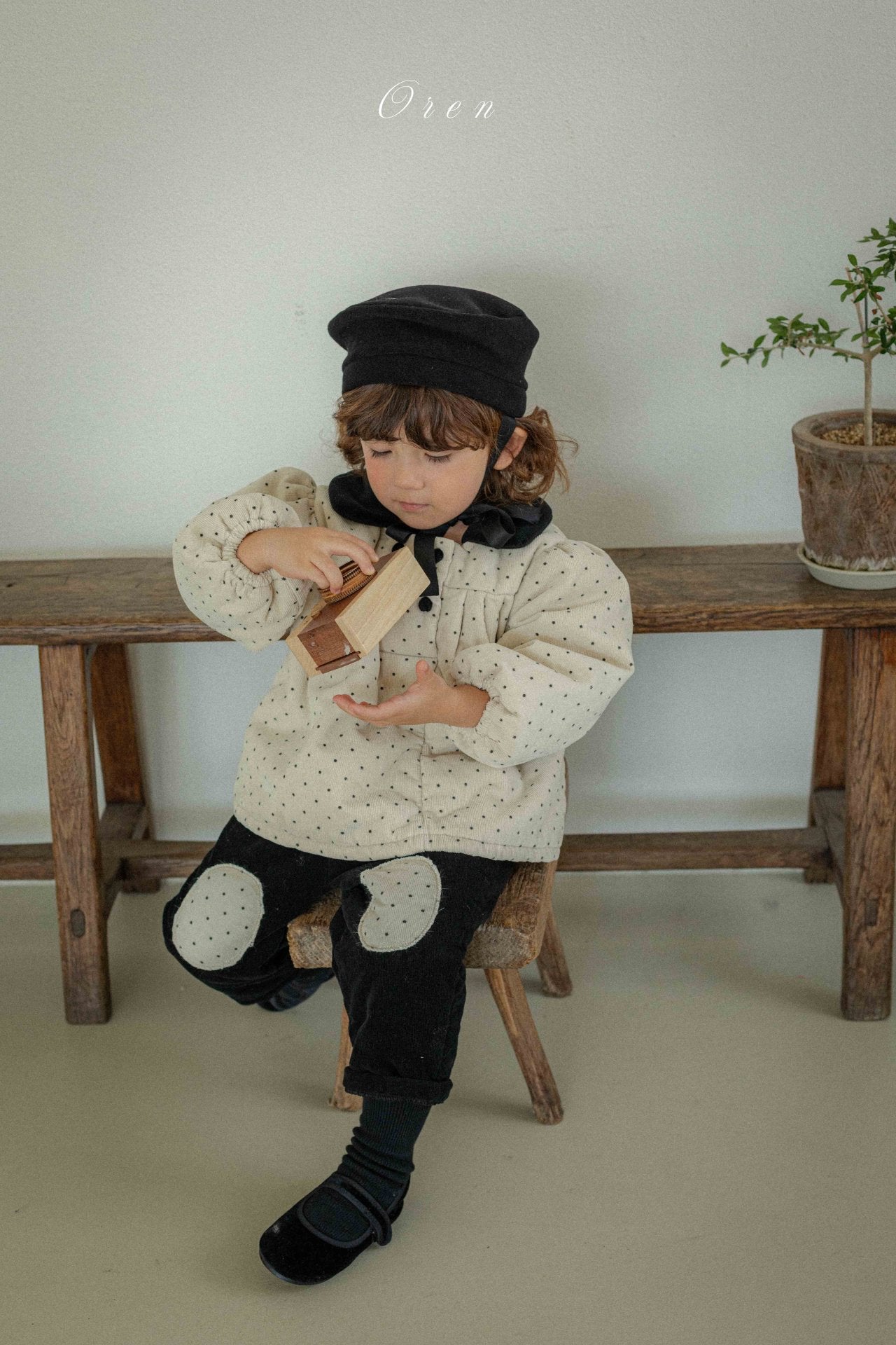 (予約) OREN  / Noel Fleece Beret